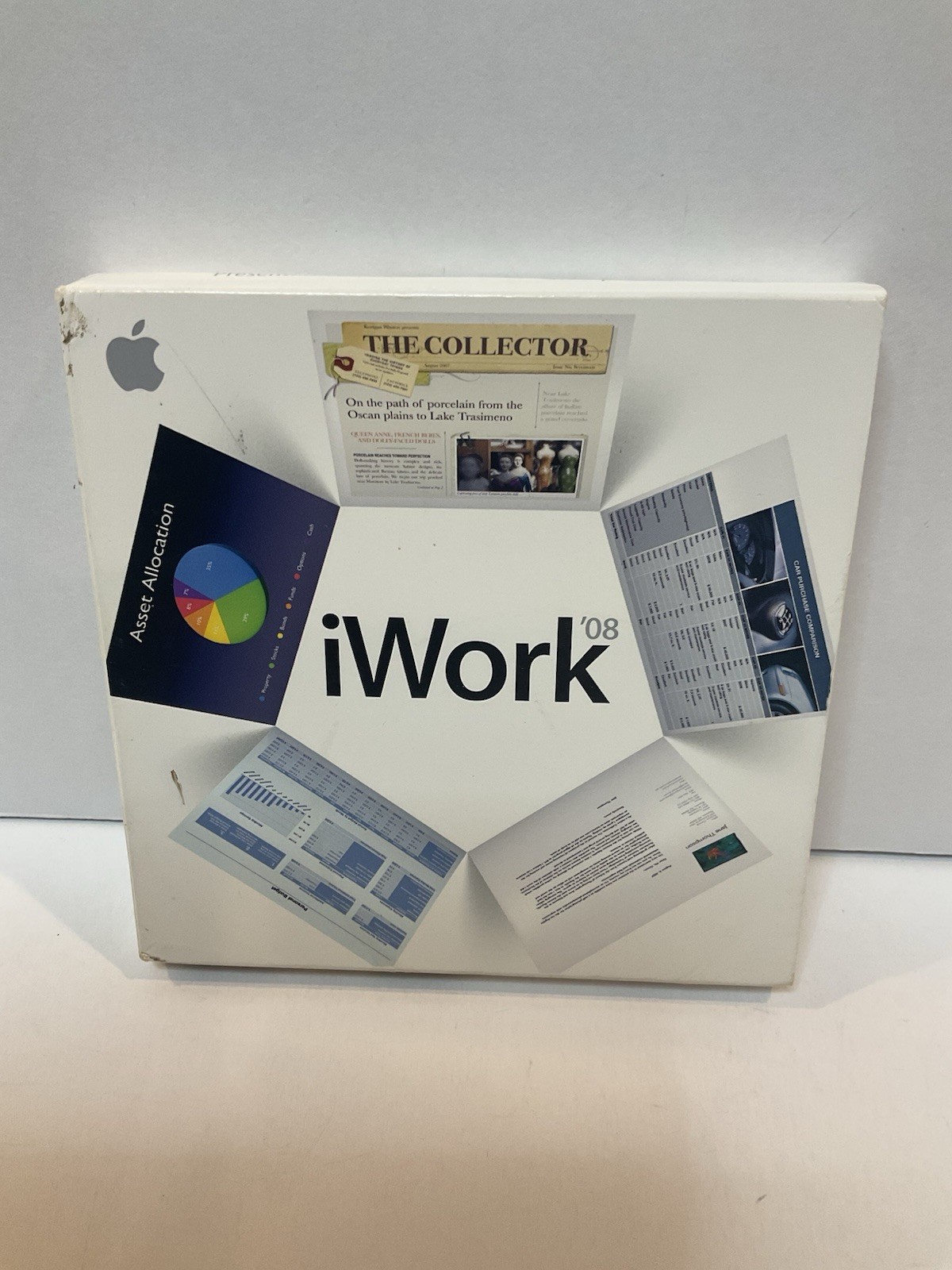 Apple iWork ’08 2008 Family Pack Retail Box MA791Z/A OEM Retail