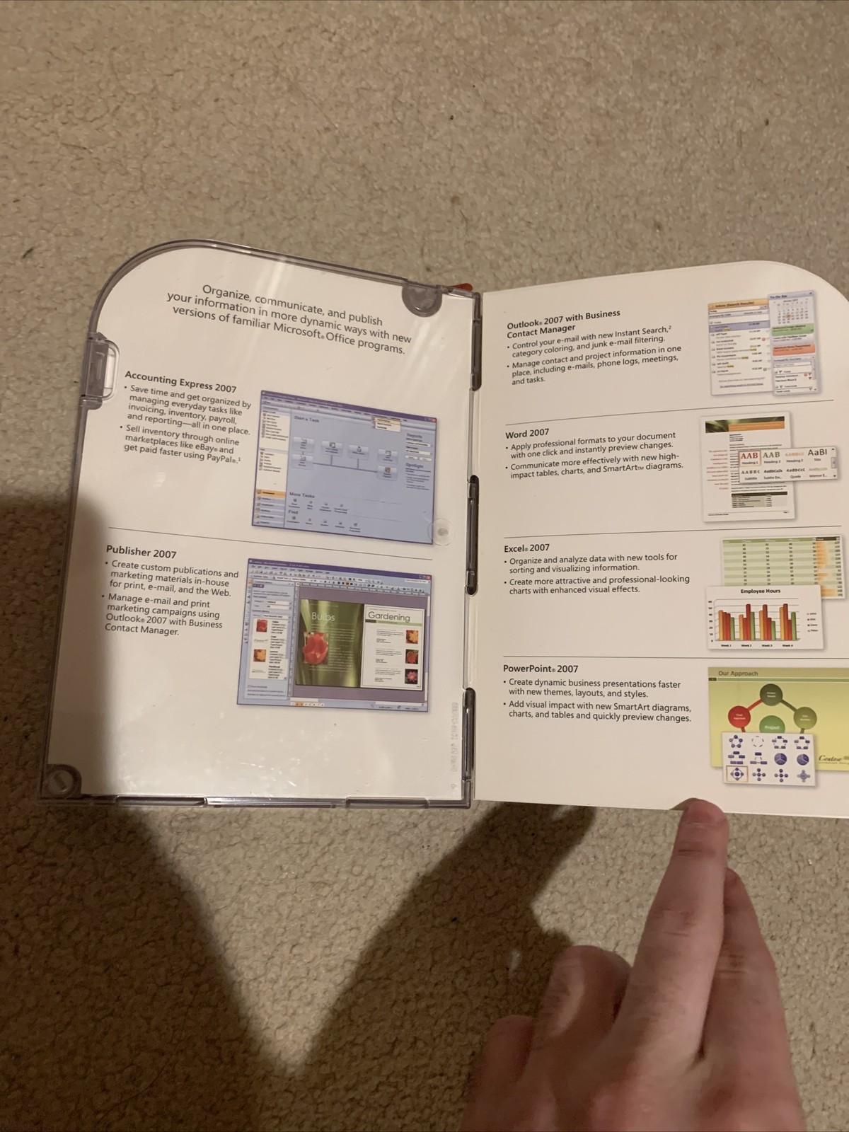 Microsoft Office 2007 Small Business Edition Full Retail Version w/ Product Key