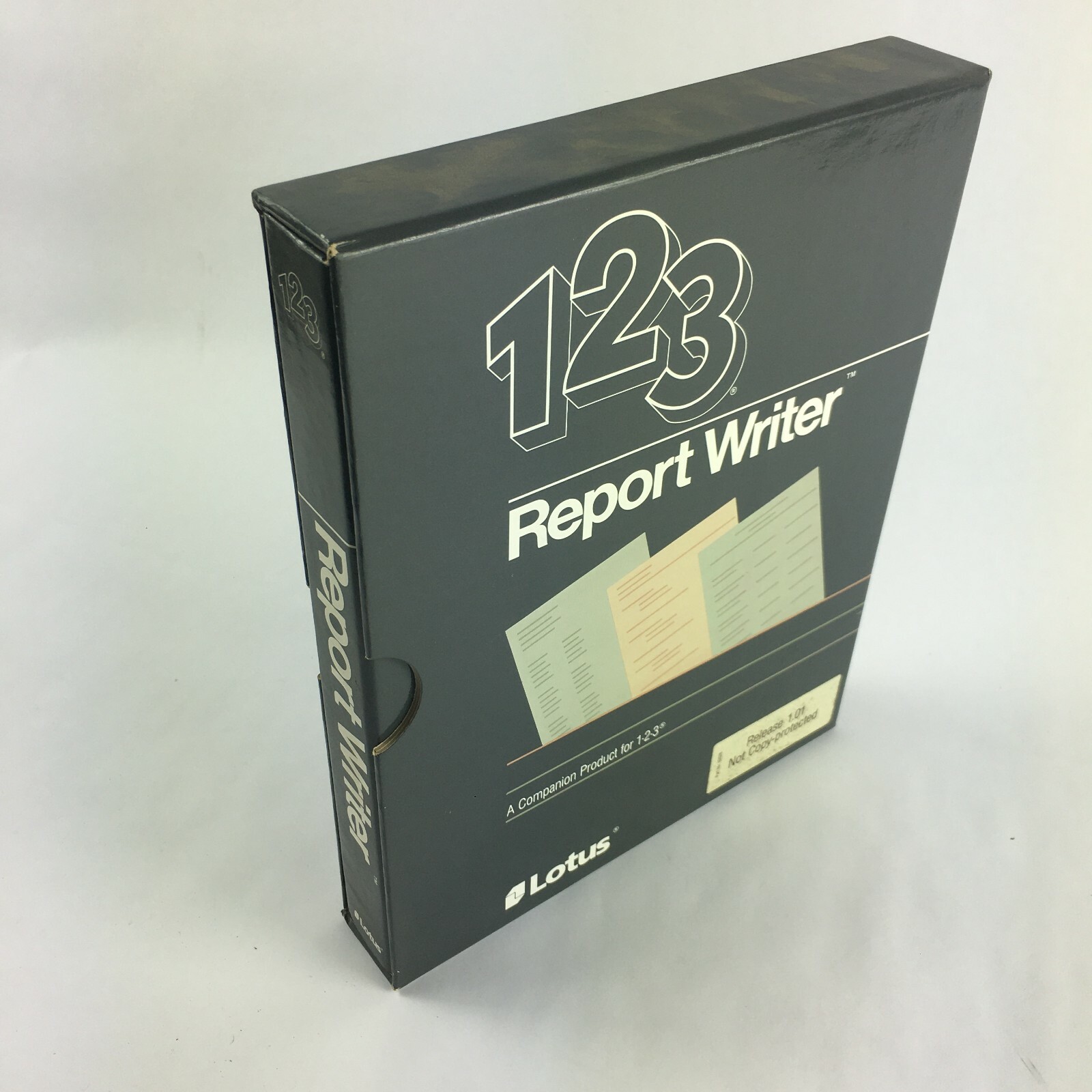 123 Report Writer Disks Quick Reference Customer Assurance Plan Lotus
