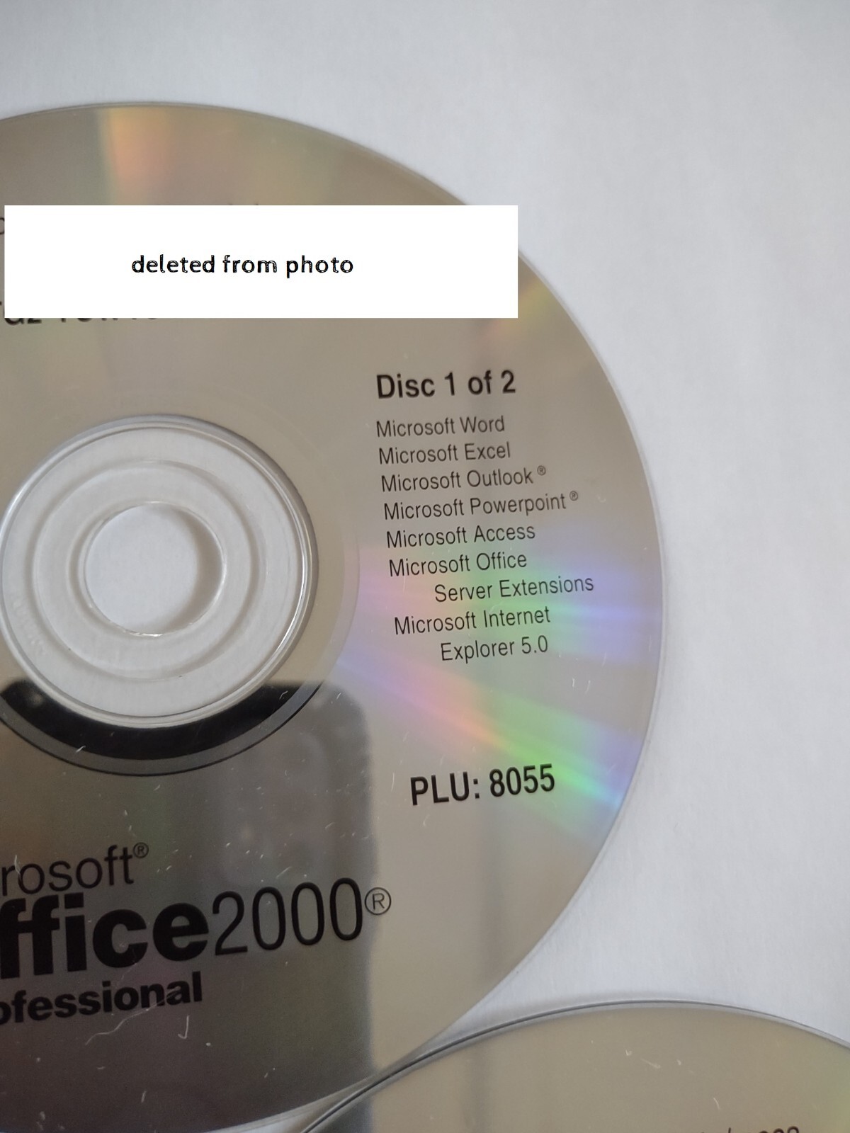 Microsoft Office 2000 Professional – Full Version for Windows (2 CD set) NO KEY