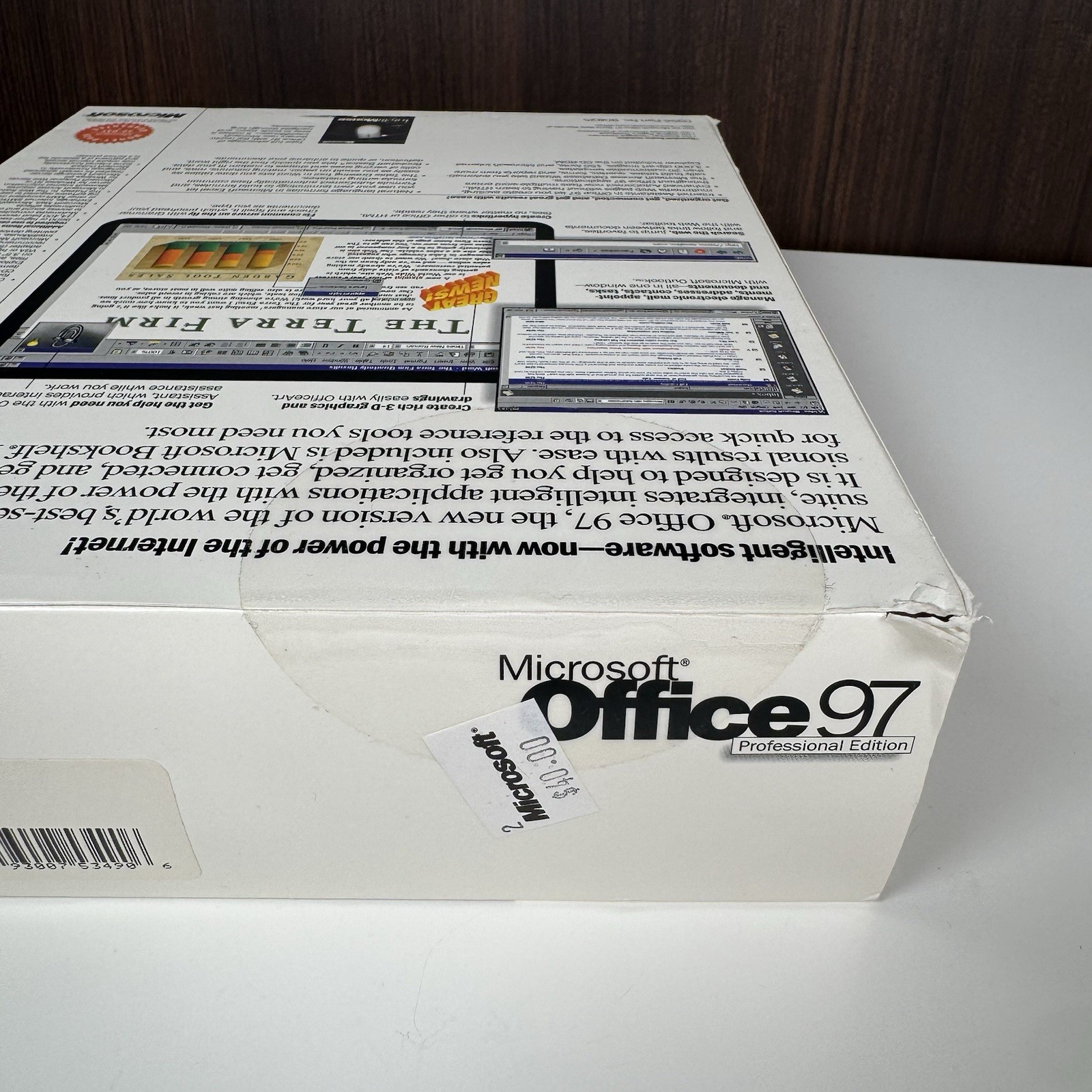Microsoft Office 97 Professional Edition – NEW SEALED – Big Box