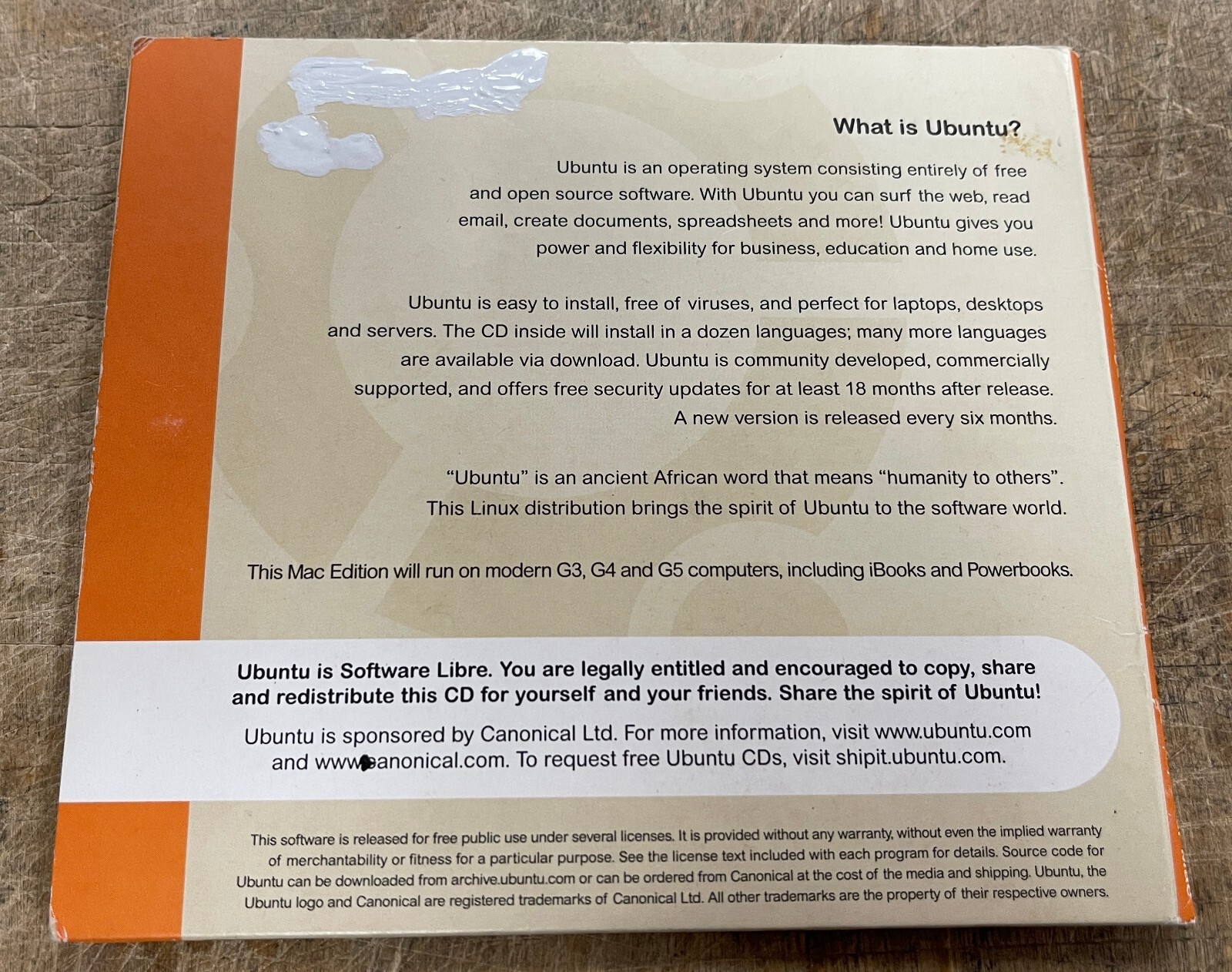 ubuntu linux for human beings Version 5.10 for your Mac