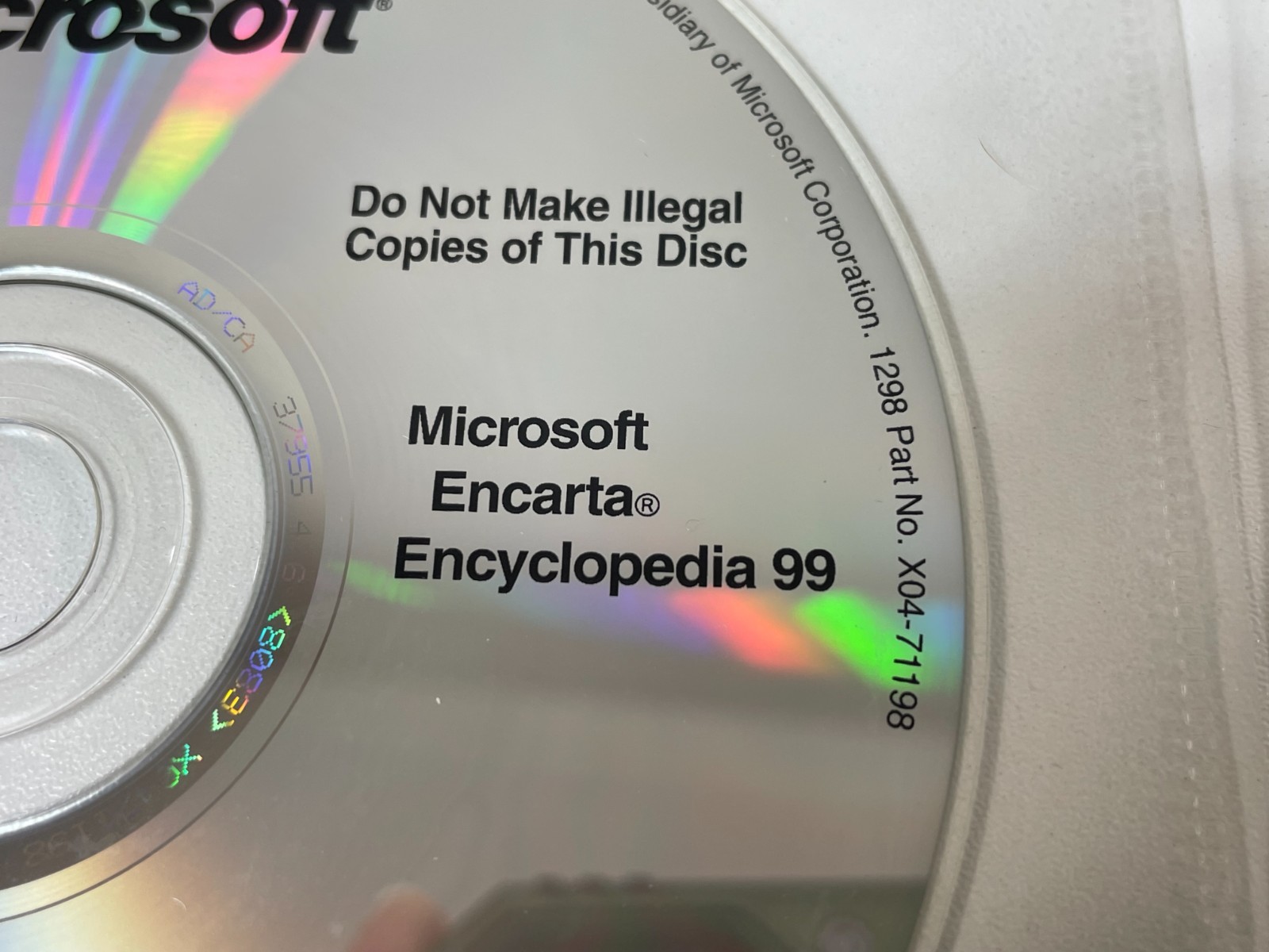 Vintage Microsoft Works Suite 99 3-Disc Set DISCS ONLY, NO PRODUCT KEY Software