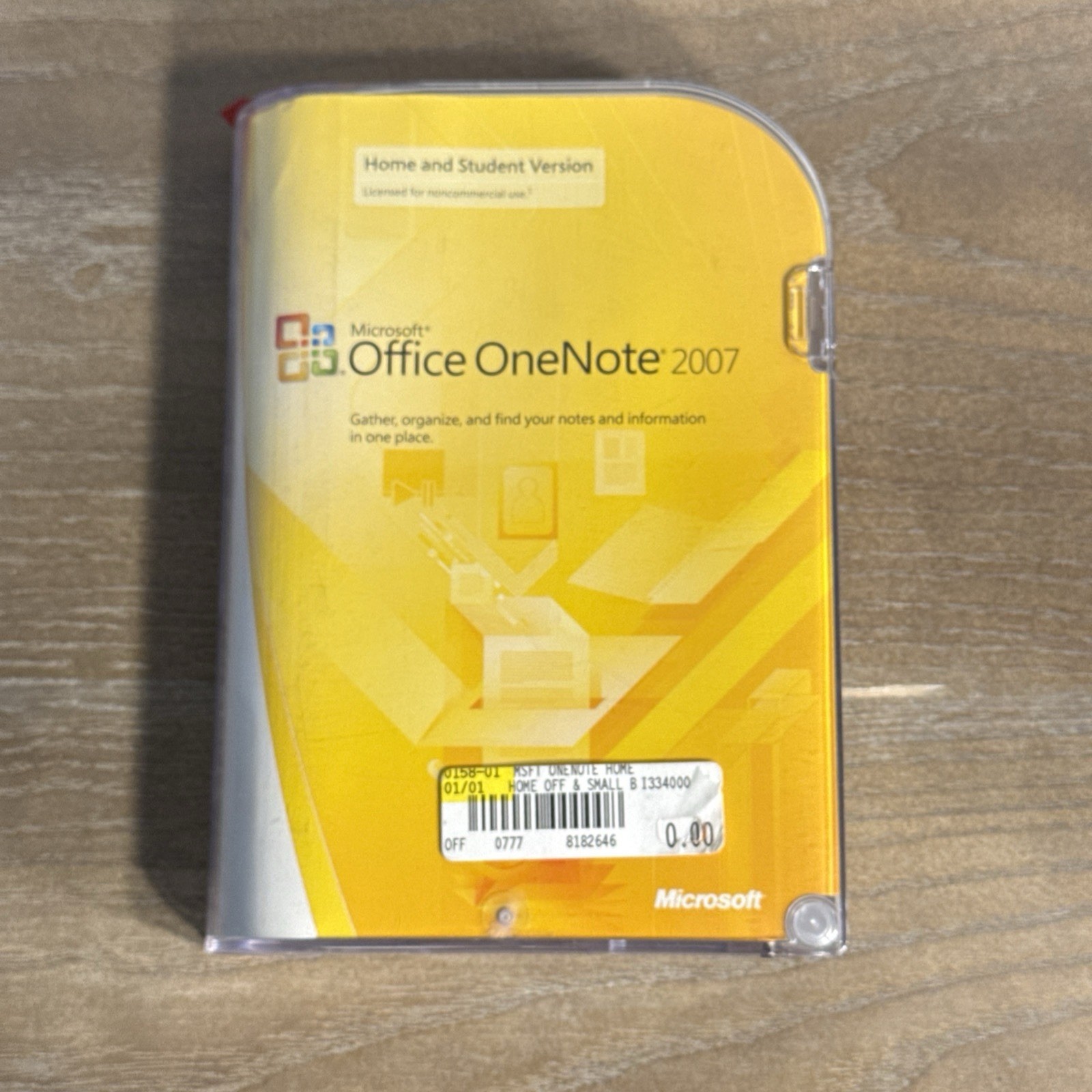 Microsoft Office Home and Student 2007 Word Excel PowerPoint OneNote w/ Key