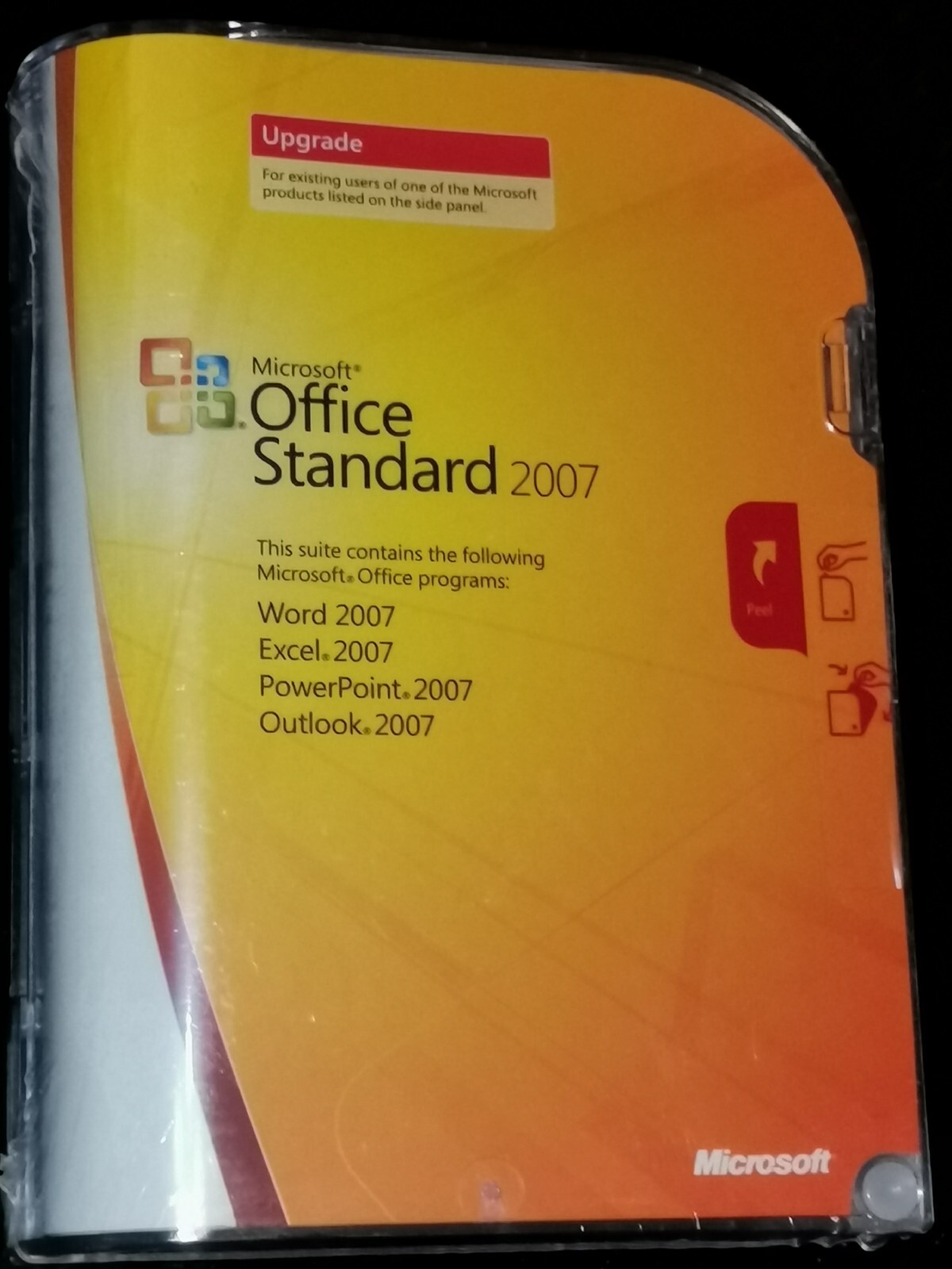Microsoft Office Standard 2007 New Box unopened,English.CD/DVD with Product Key.