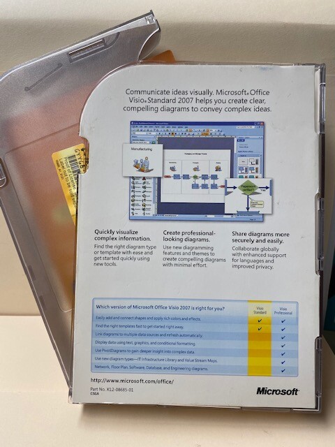 Microsoft Office Visio Standard 2007 Upgrade