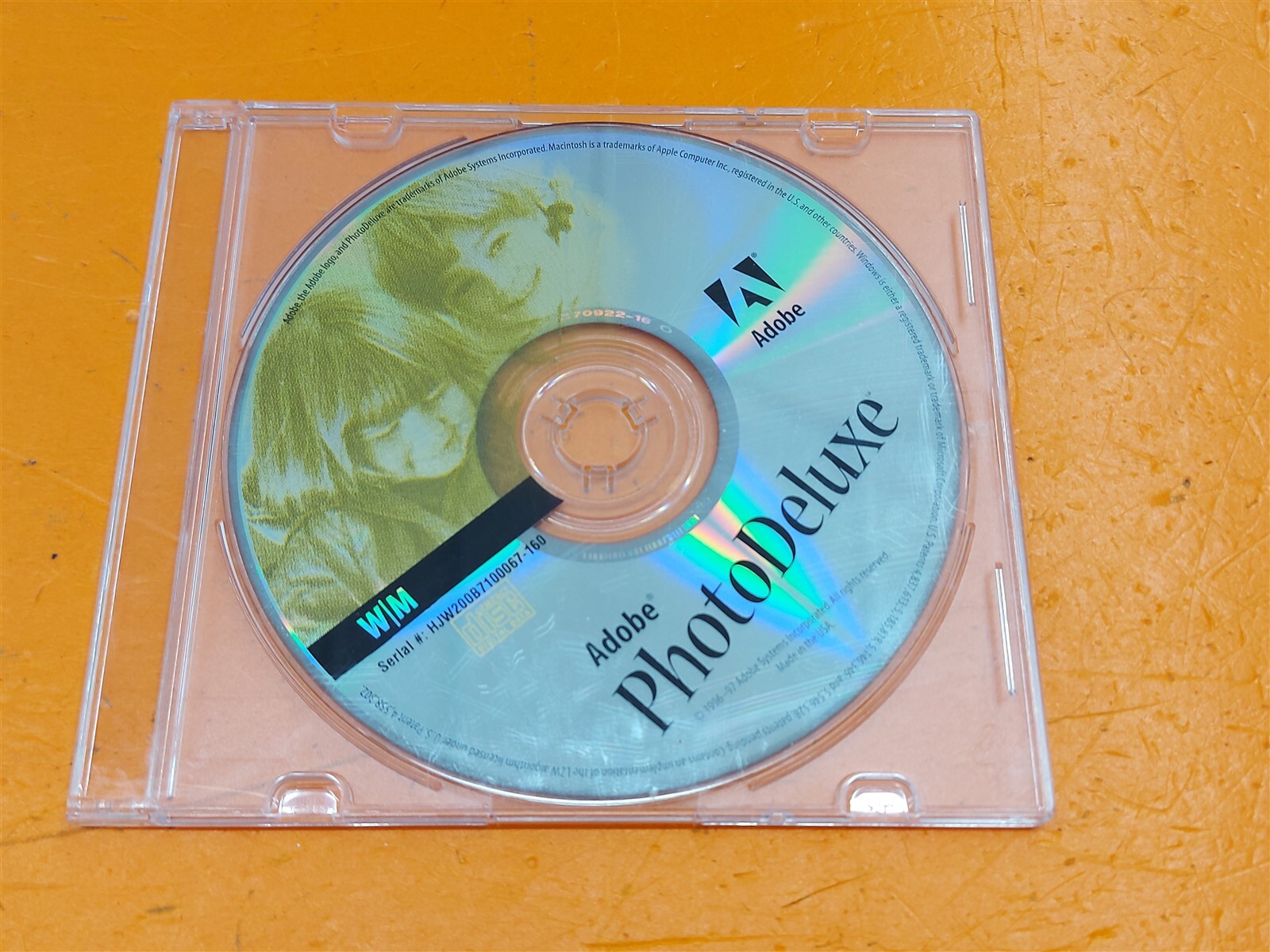 ⭐️⭐️⭐️⭐️⭐️ PC Software CD Disc Adobe Photo Deluxe 1996-97 for Windows/Mac