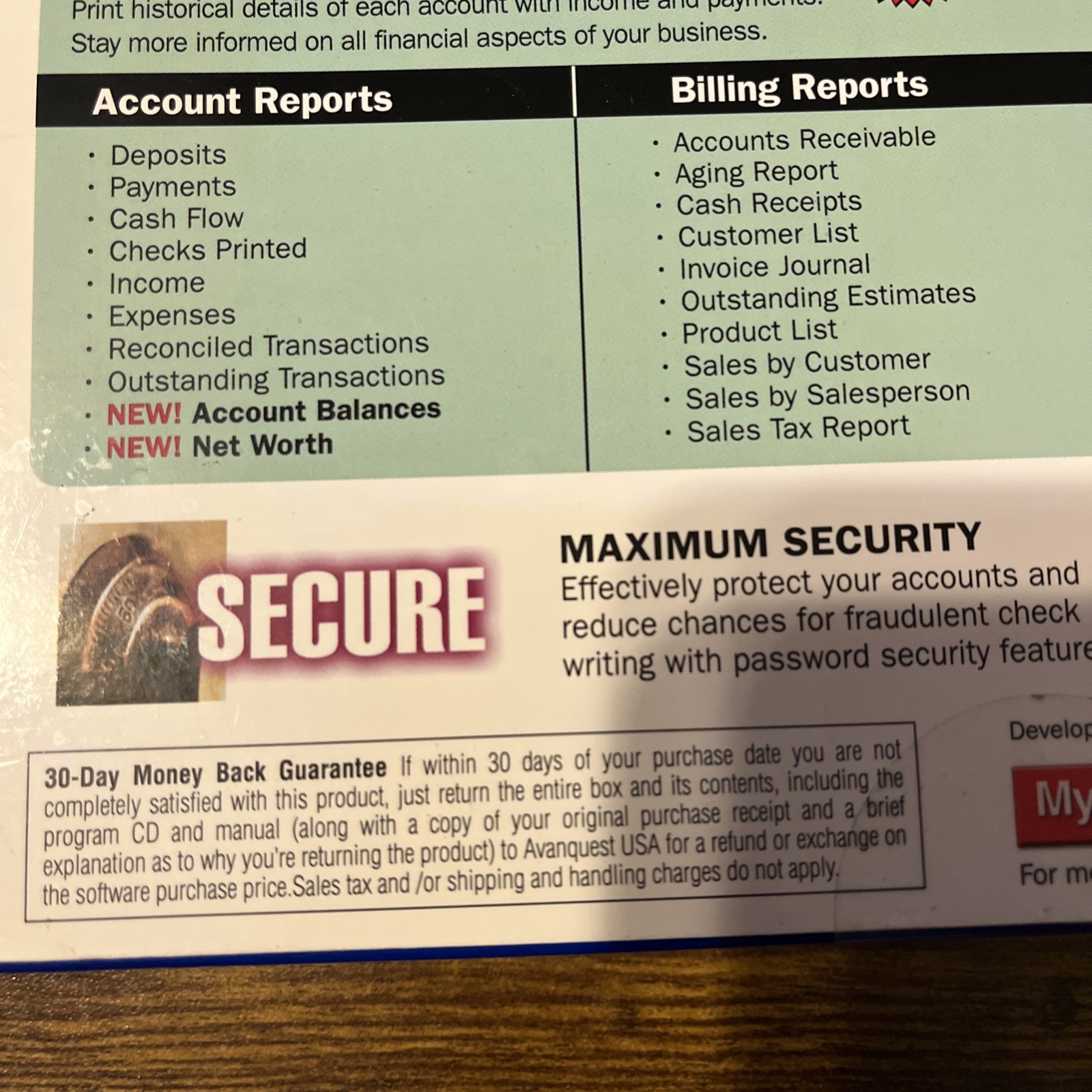CHECKSOFT PLATINUM 2005 Business/Home QUICKBOOKS! New Condition Free Shipping