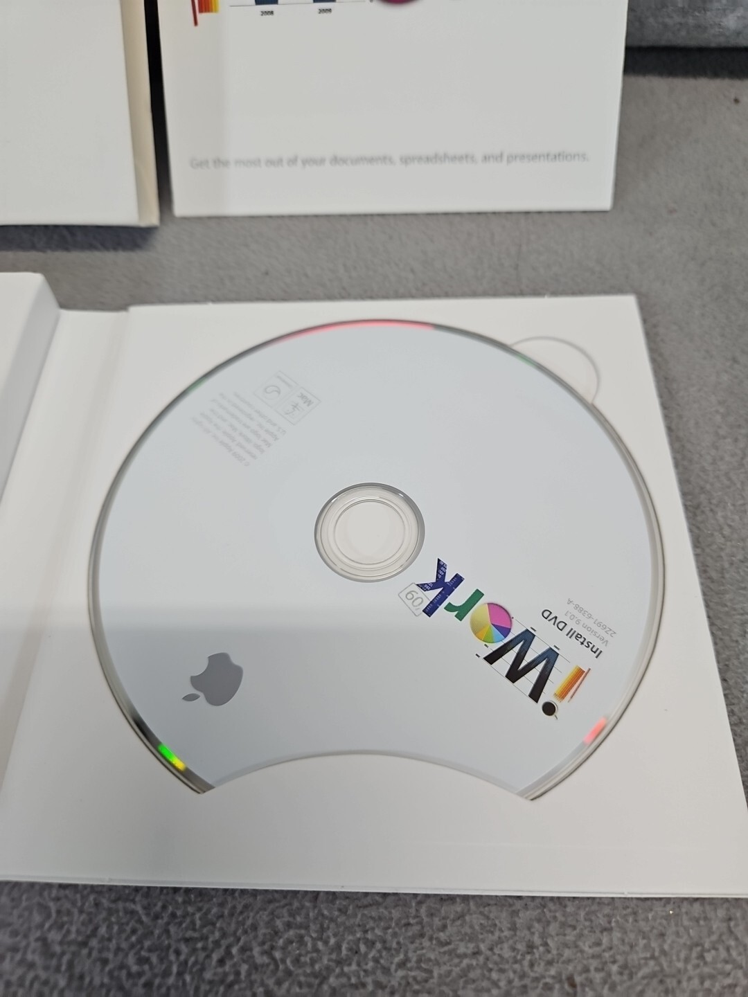 iWork 09 Apple Software (2s2)