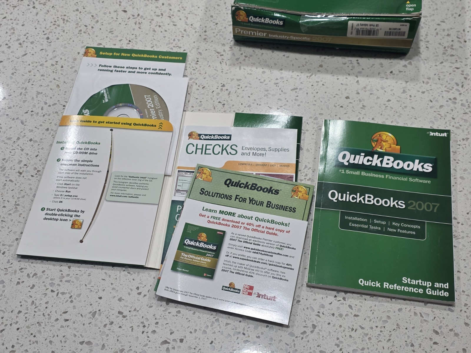 Intuit QuickBooks Premier 2007 For Windows