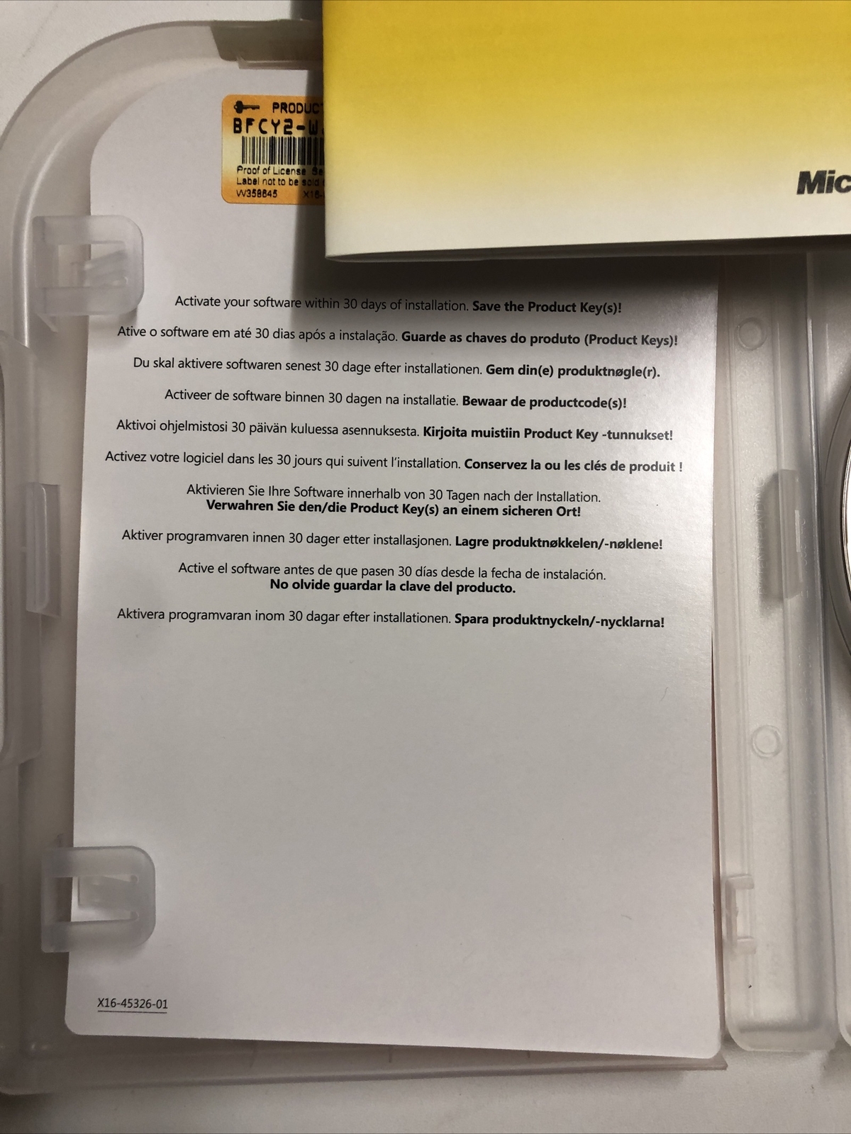 Microsoft Office 2010 Home and Student Family Pack Licensed For 3PCs=RETAIL BOX=