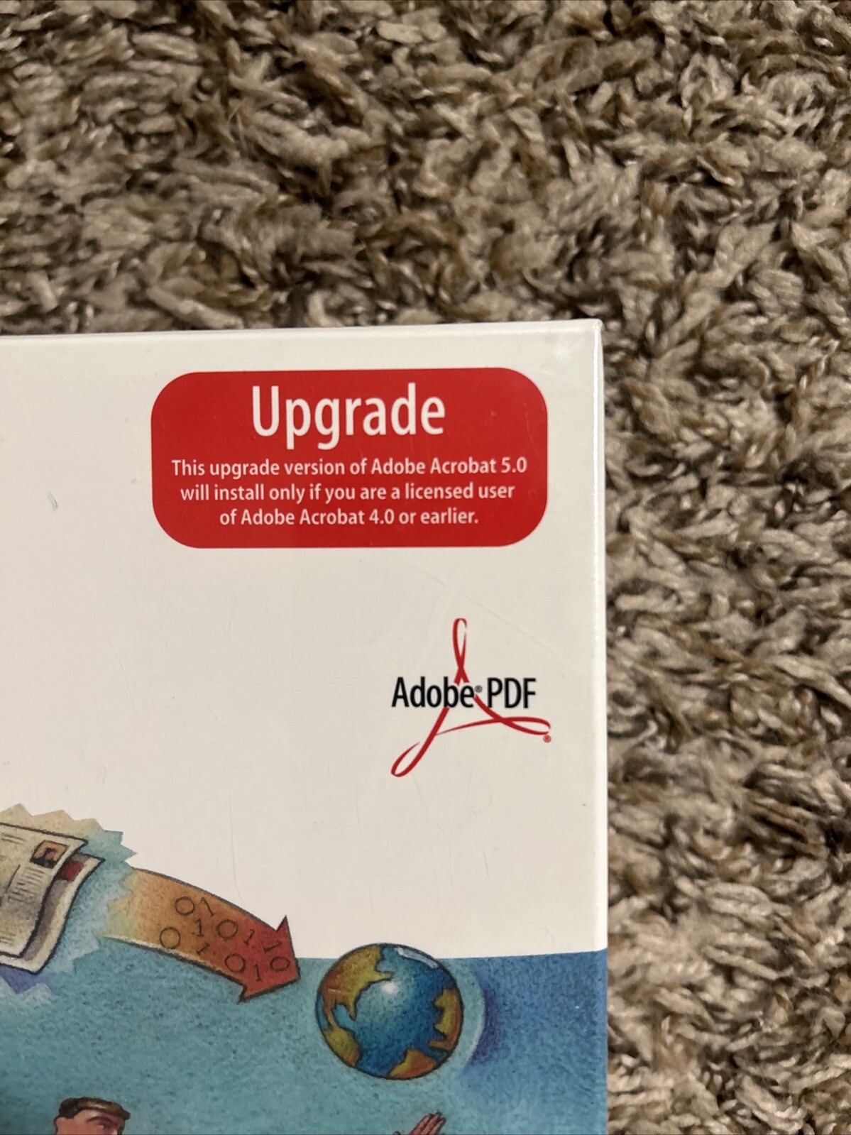 NEW Adobe Acrobat 5.0 Vintage Software For Mac Serial License Product Key SEALED