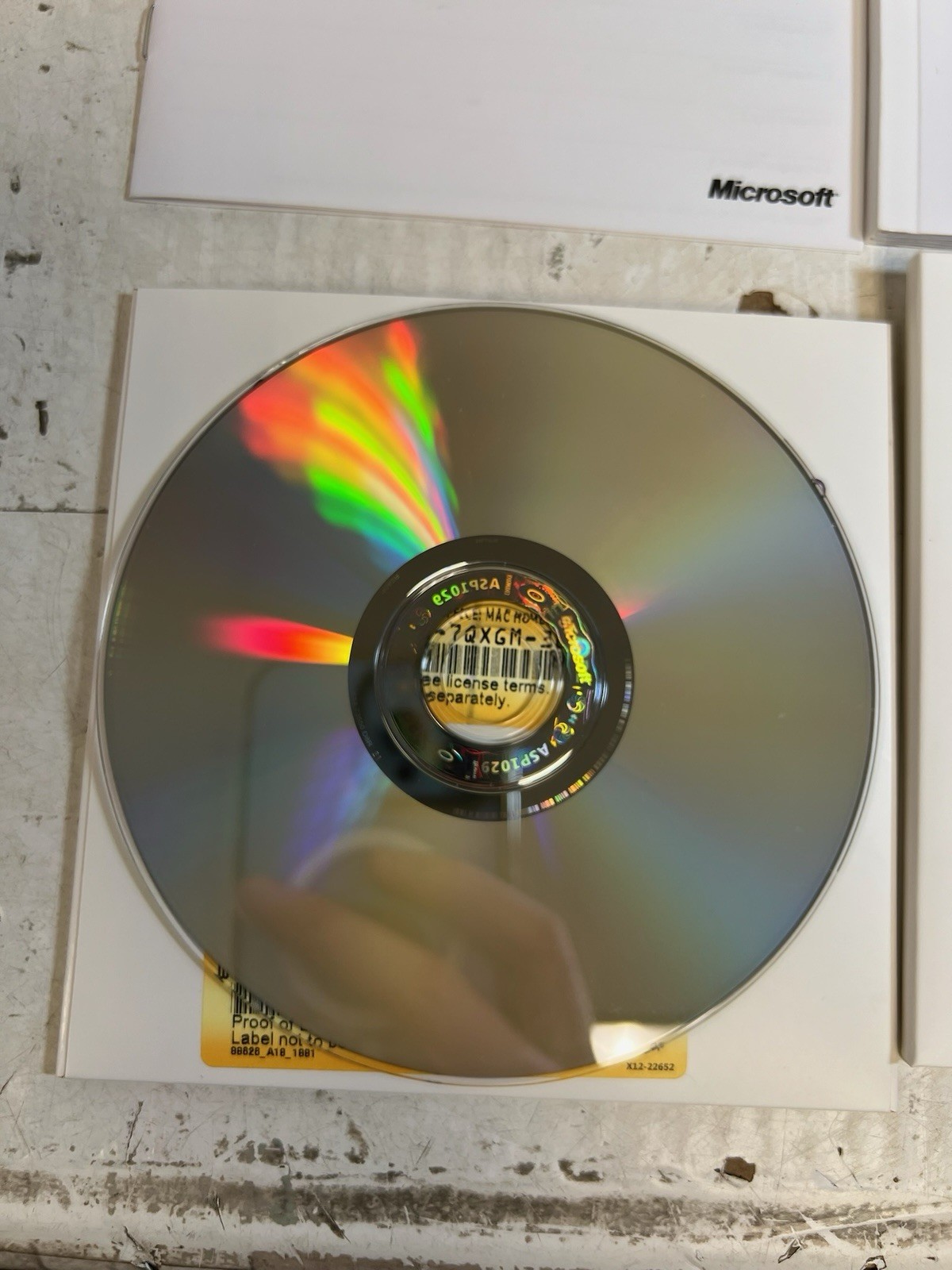 Microsoft Office Mac 2008 Home & Student Edition CD Word Excel Powerpoint