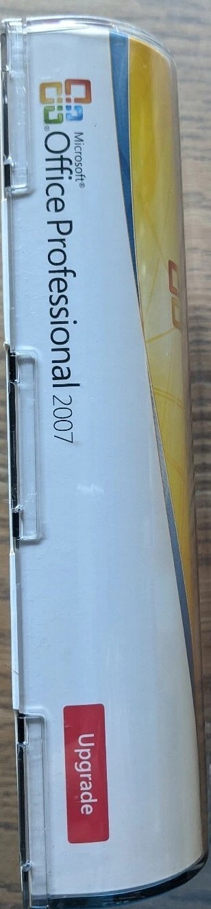 (NEW) 2007 MICROSOFT OFFICE PROFESSIONAL UPGRADE (2008 ACCT EXP) #SKU-269-11093