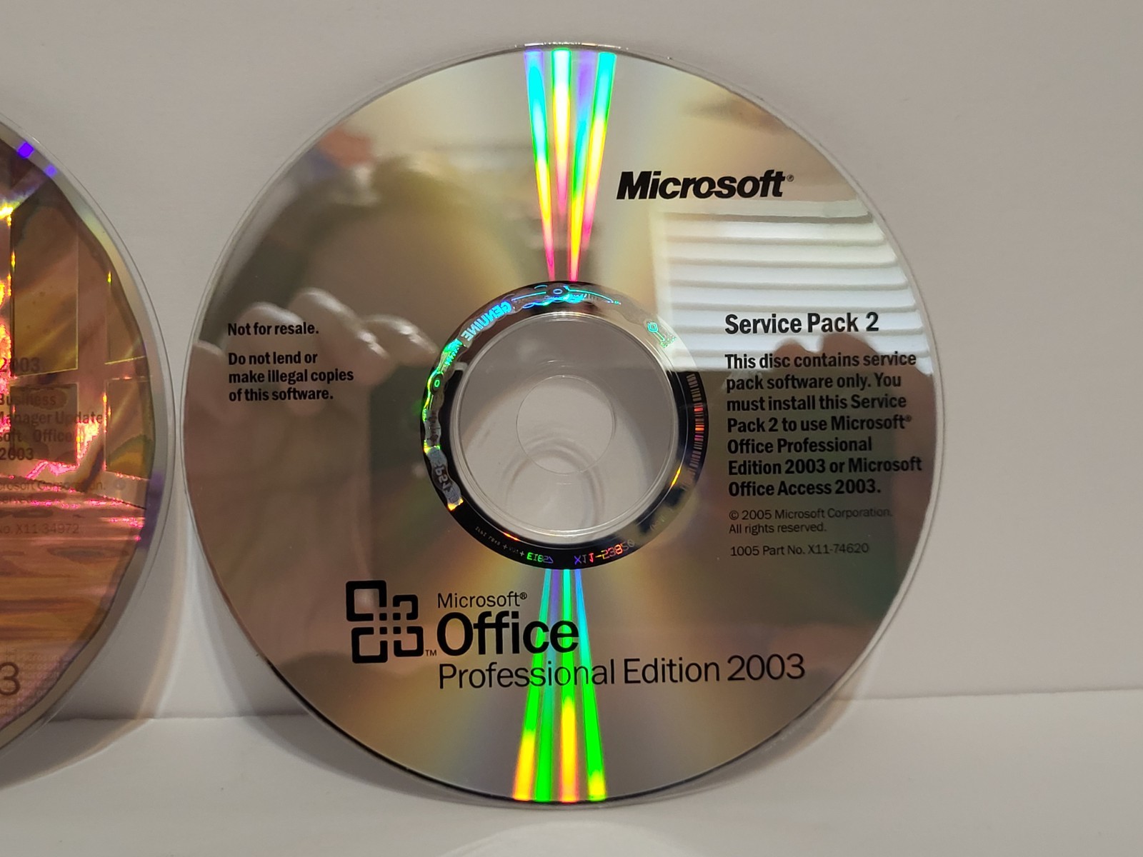Microsoft Office Professional Edition 2003 OEM Upgrade & SP2 w/ PRODUCT KEY
