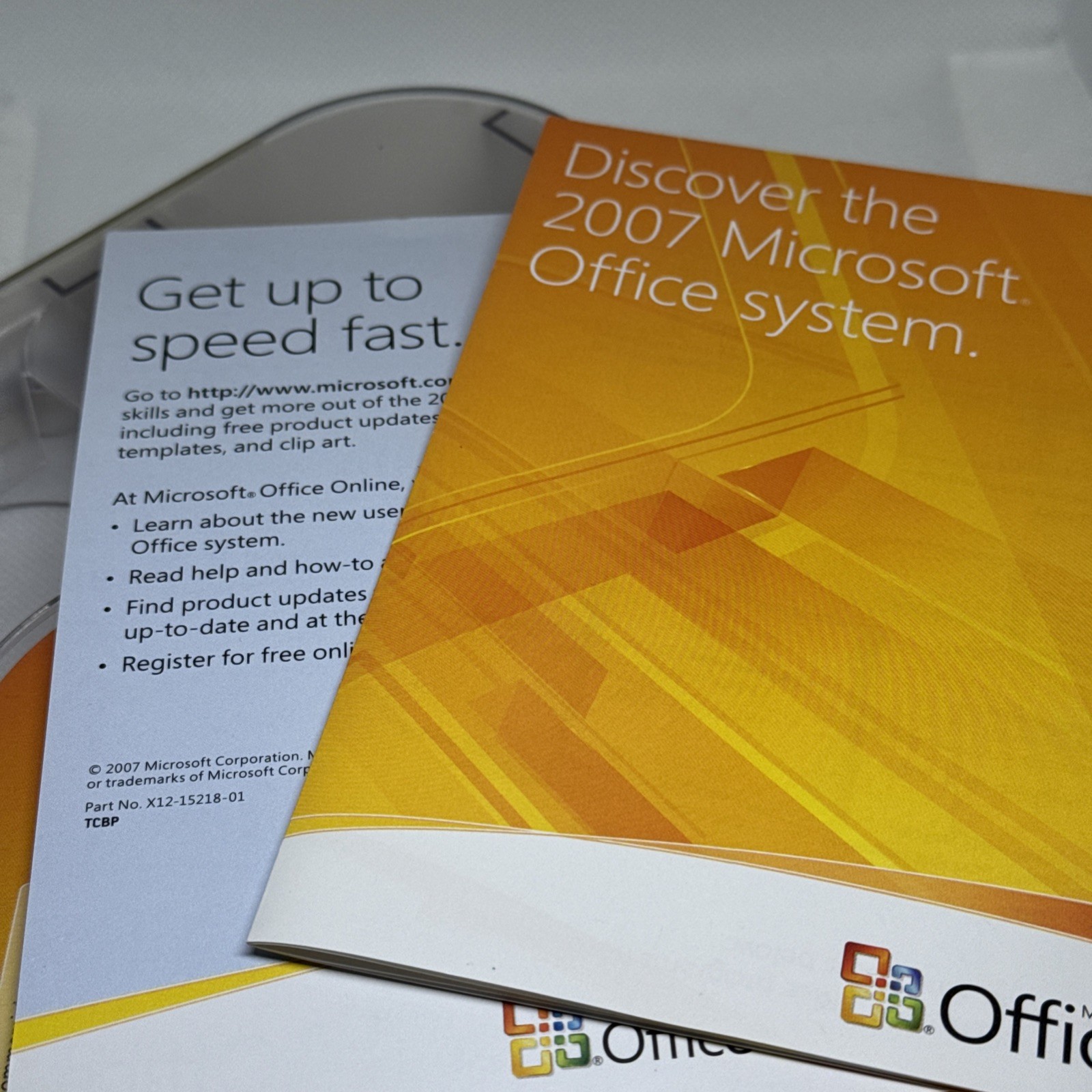Microsoft Office Home and Student 2007 Win32 (used)