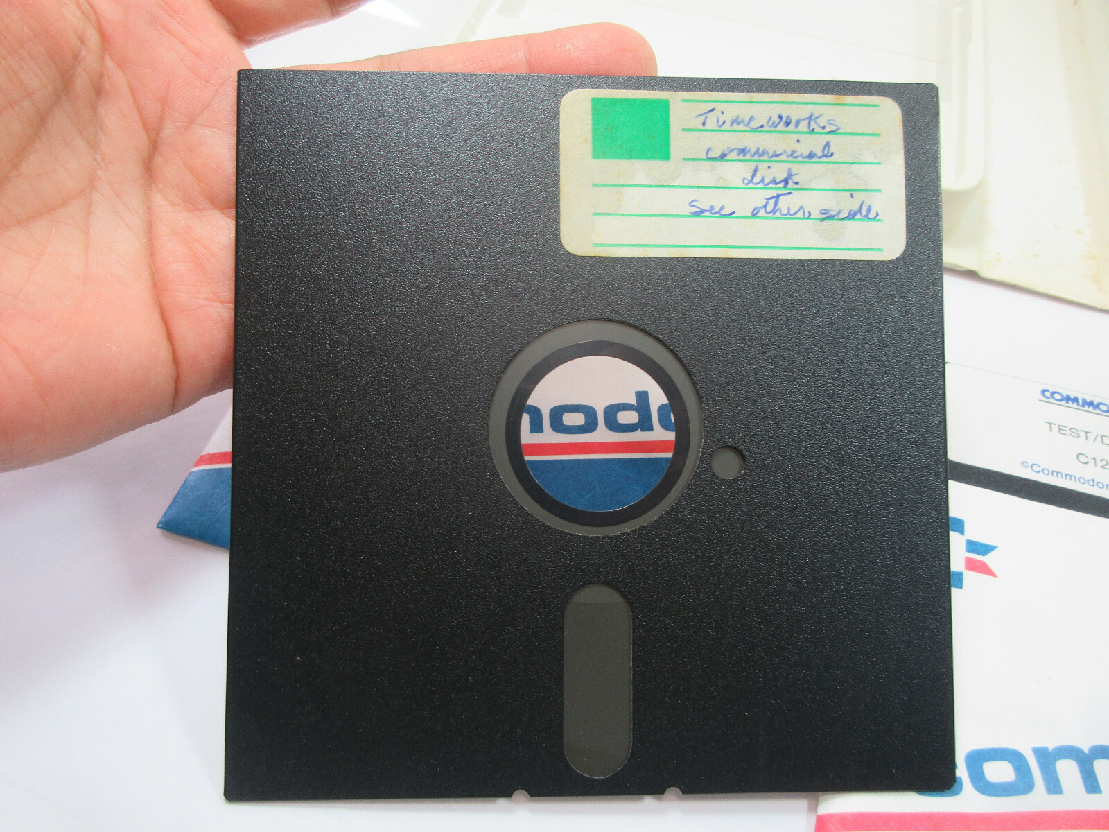 vintage 1982 Timeworks Word Writer software Commodore 128 manual floppy disks
