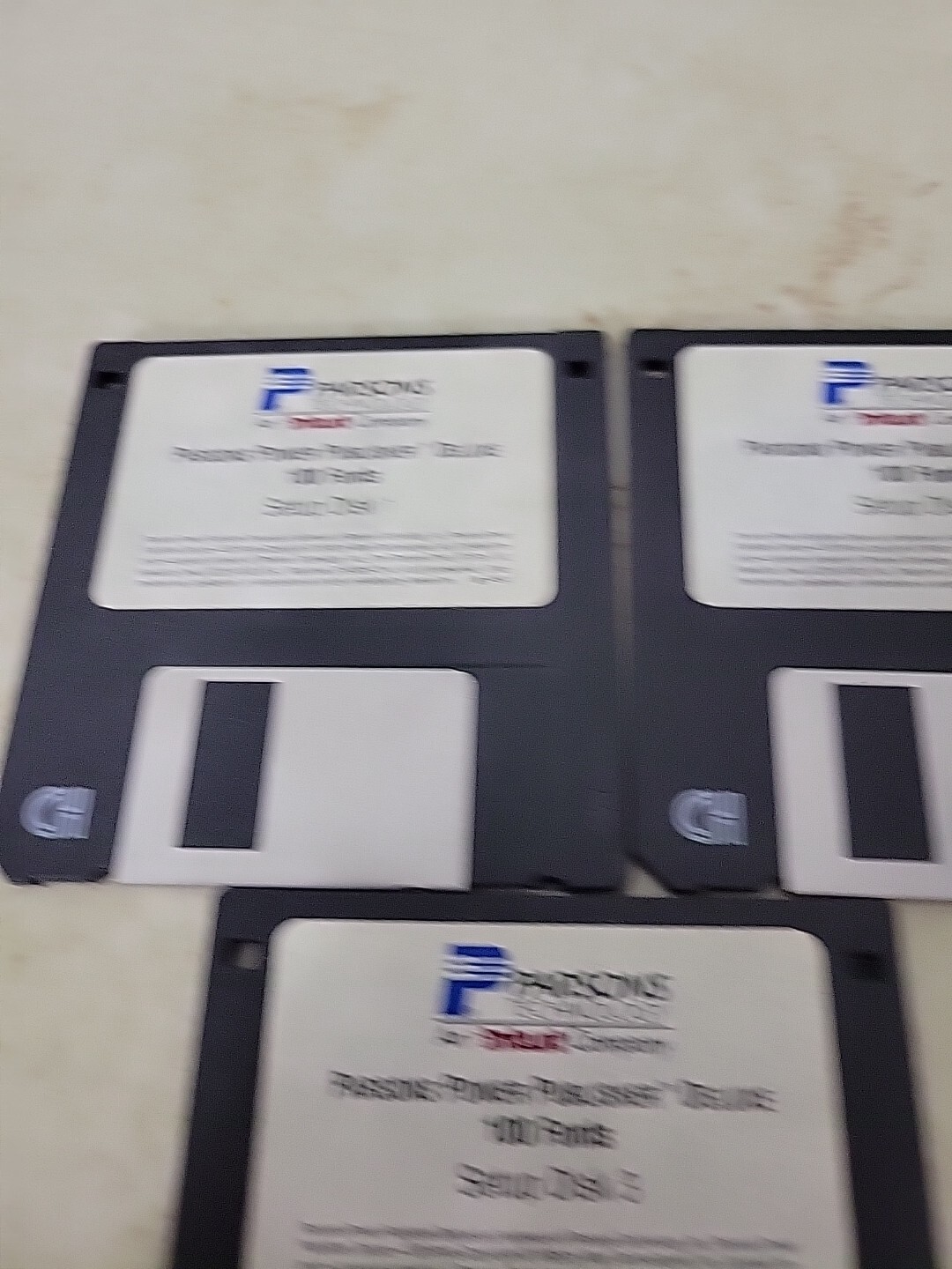 Vintage Parsons Technology Software Power Publisher Deluxe 100 Fonts 3 Disks