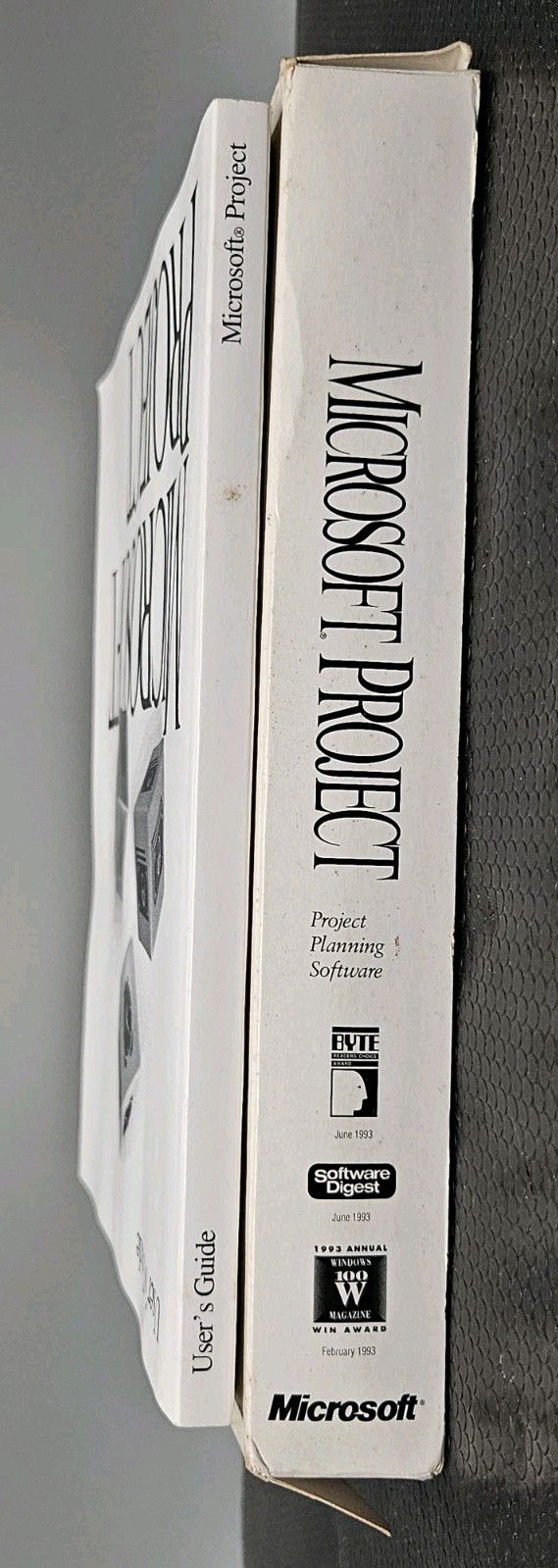 Windows Microsoft Project v4.0 Vintage Software 3.5″ DISKETTES *Untested As-Is*