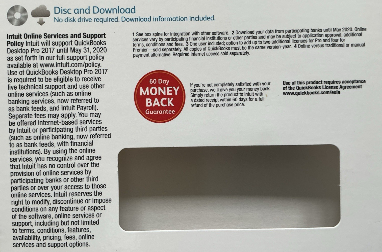 Intuit QuickBooks Desktop Pro 2017 Retail Accounting UNSCRATCHED LICENSE CODE