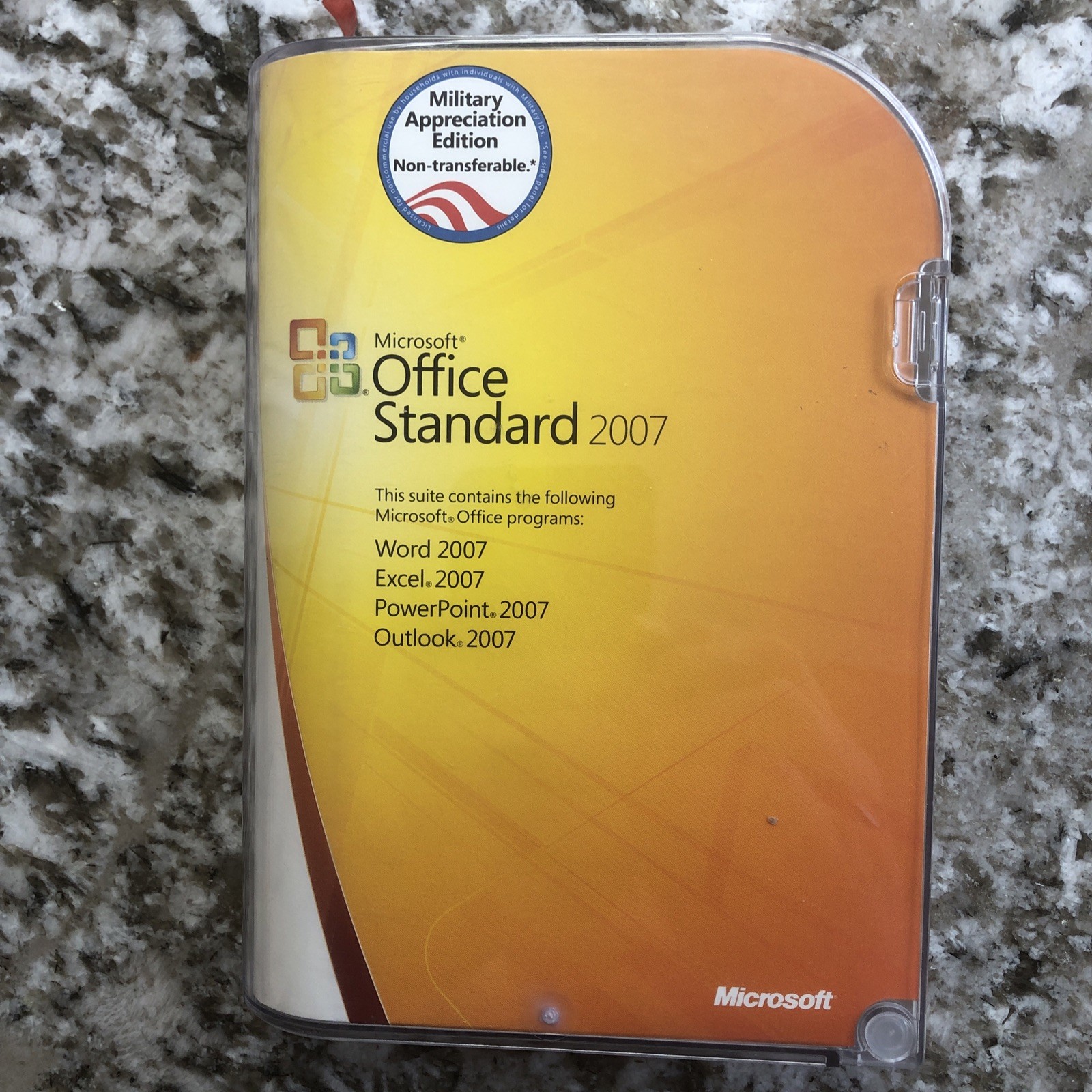Microsoft Office Standard 2007 Military Appreciation Edition Word Excel Etc. 1/3