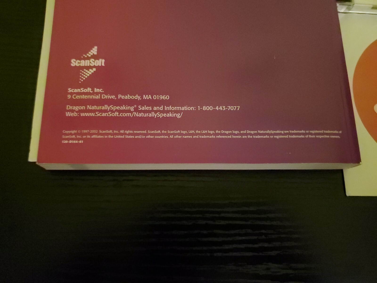 Dragon Naturally Speaking 6 & IBM Simply Speaking Gold Software & Manual (Used)