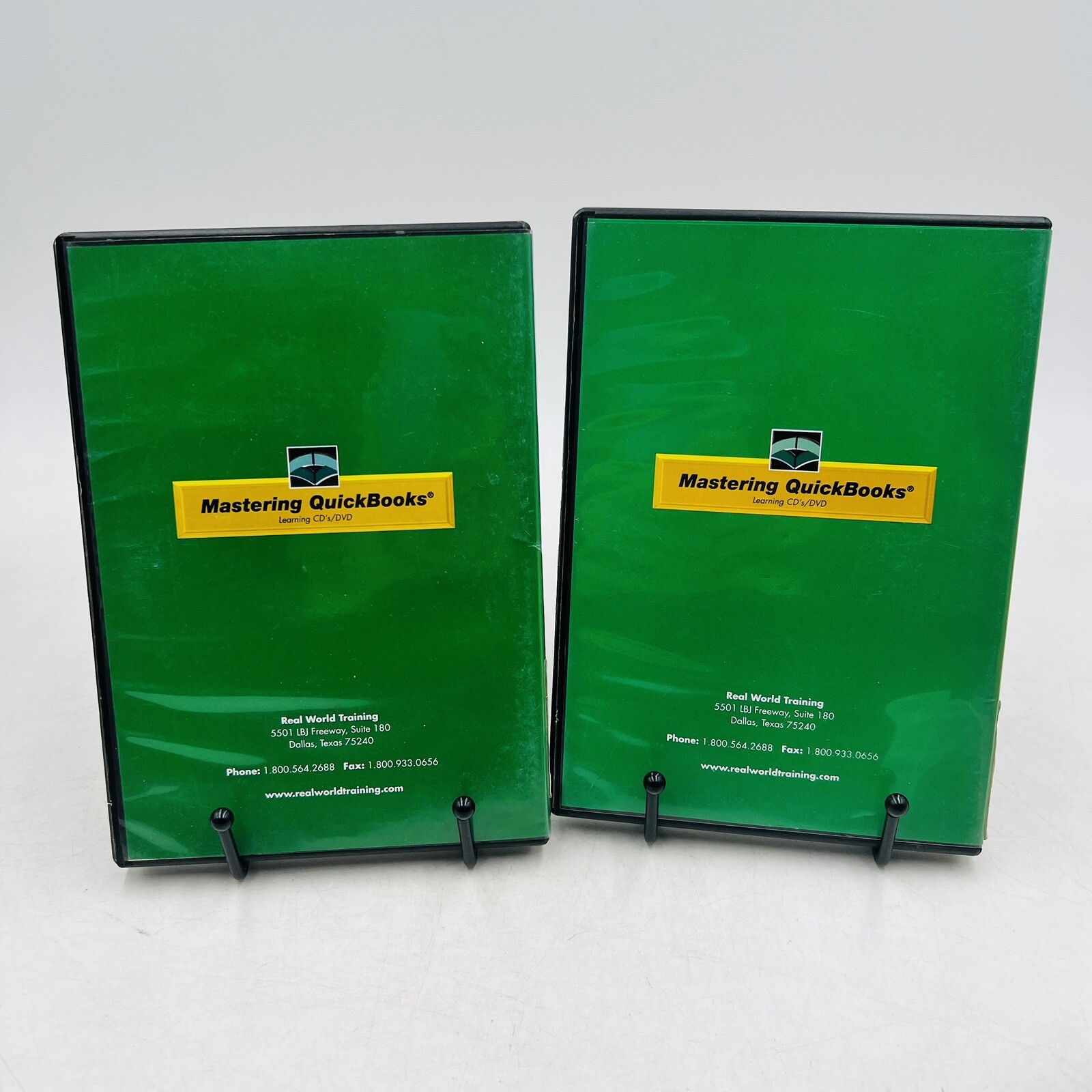 Mastering QuickBooks Real World Training 2 DVD Set Office Business Software