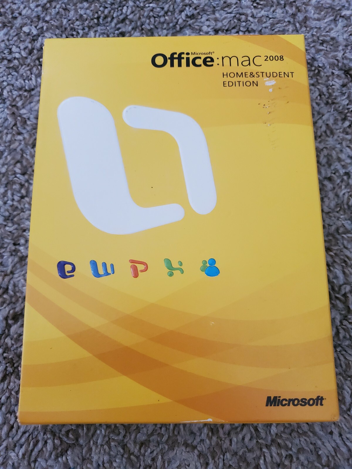 Microsoft Office Mac 2008 Home and Student Edition 3-User