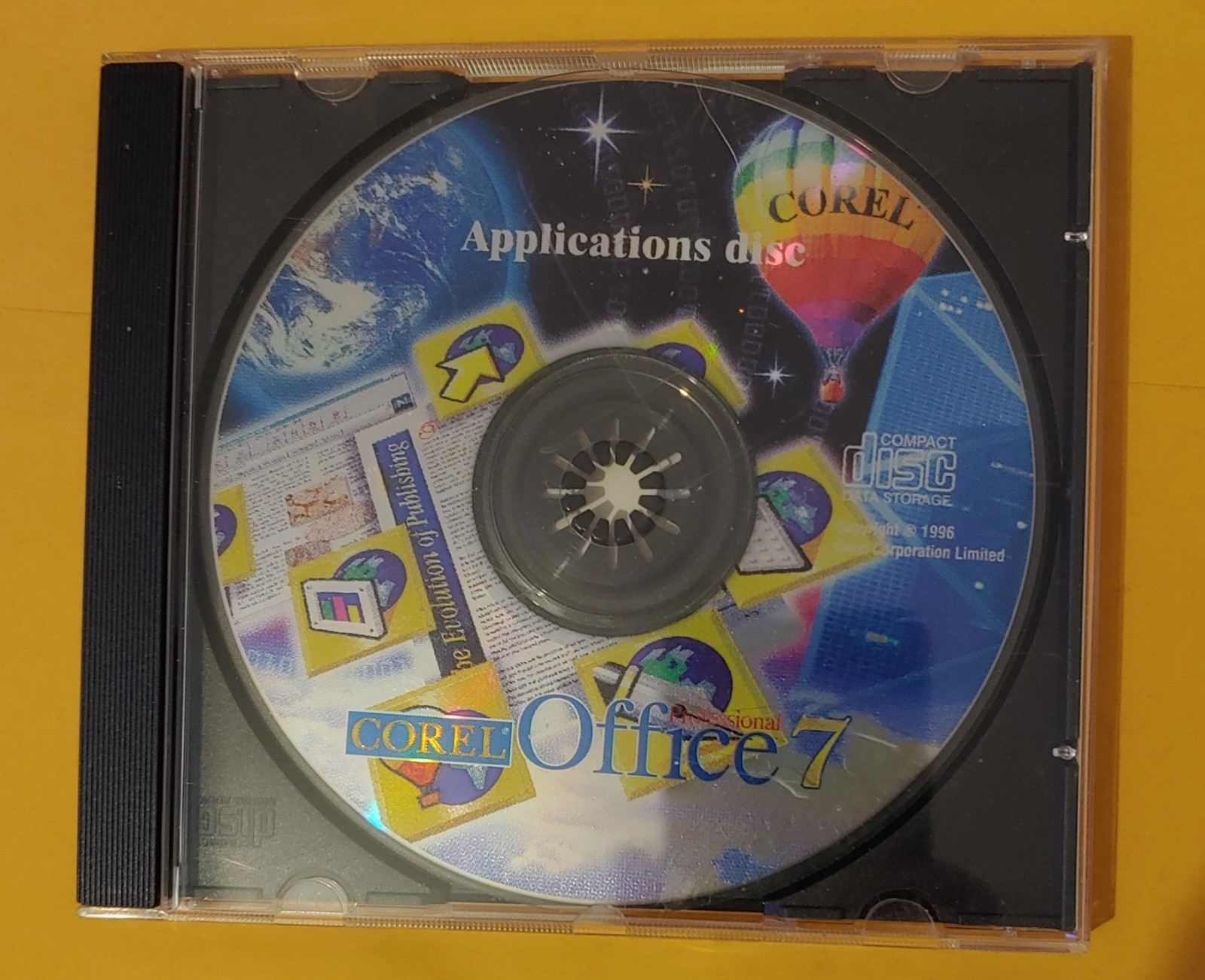 Corel Office Professional 7 Office Software Suites Applications Disc CD