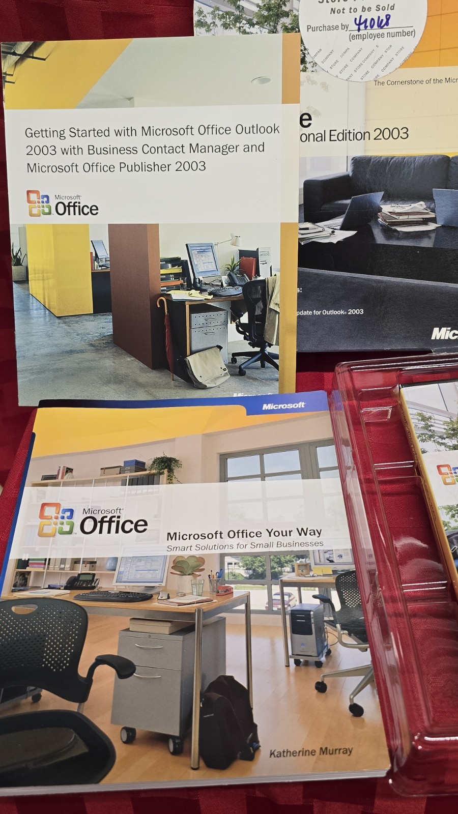 Microsoft Office Professional 2003 – Employee Store Version – Full Box, Discs &
