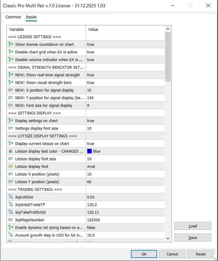 🔥 Classic BOT Pro License 📉 MT5 Expert Advisor 🚀 6 Months License 🎯
