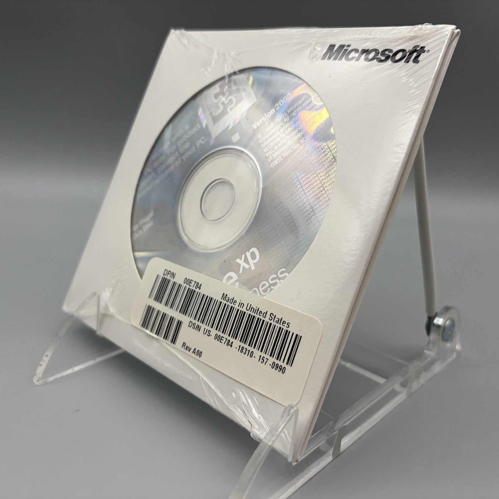 Microsoft Office XP Small Business Software 2002 CD Dell OEM Sealed w/ Key