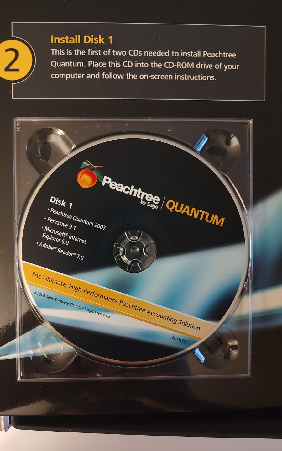Peachtree by Sage Quantum Accounting Business Software Complete In Box 2007