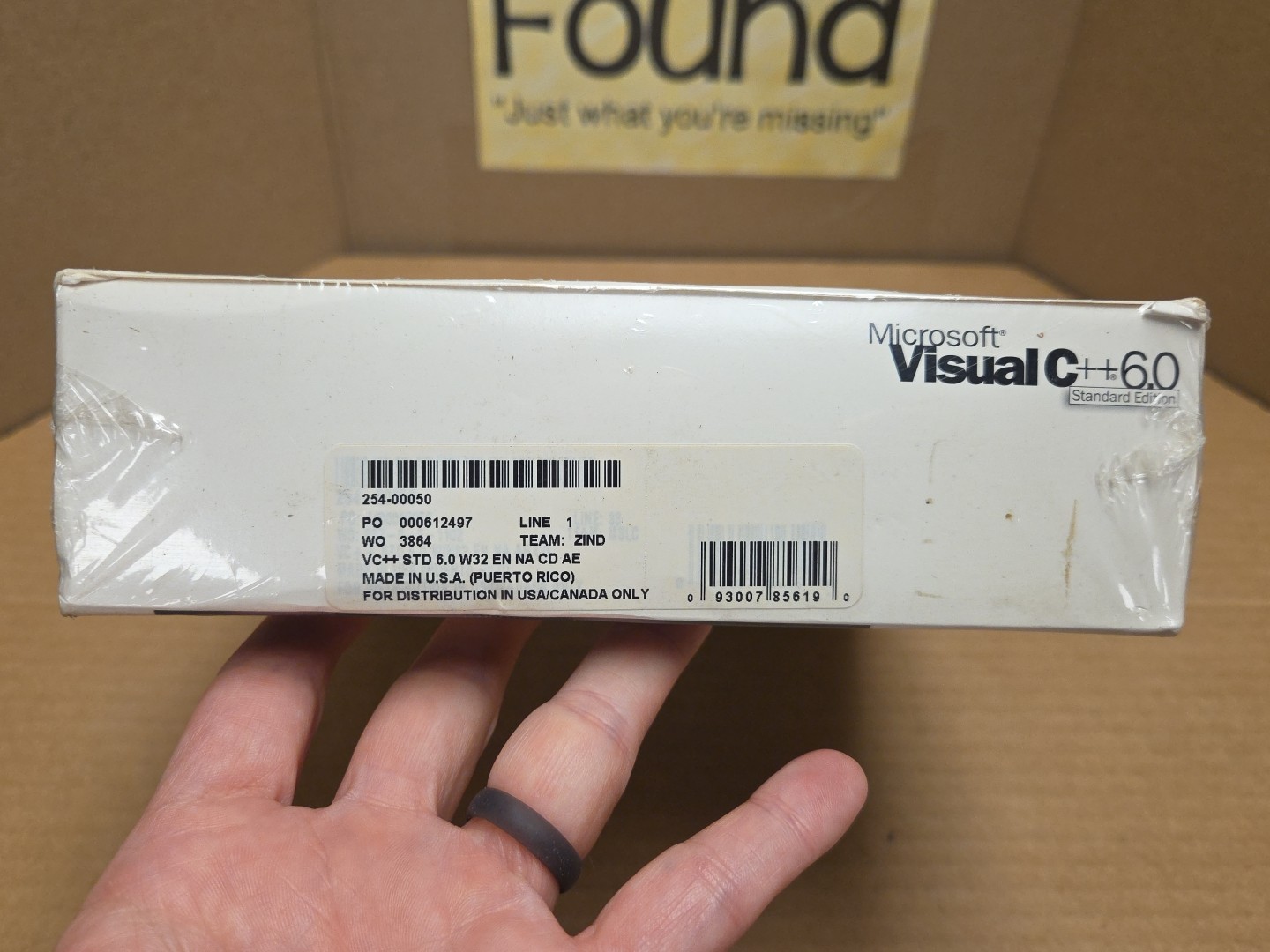 Microsoft Visual C++ 6.0 Standard Edition – SEALED NIP