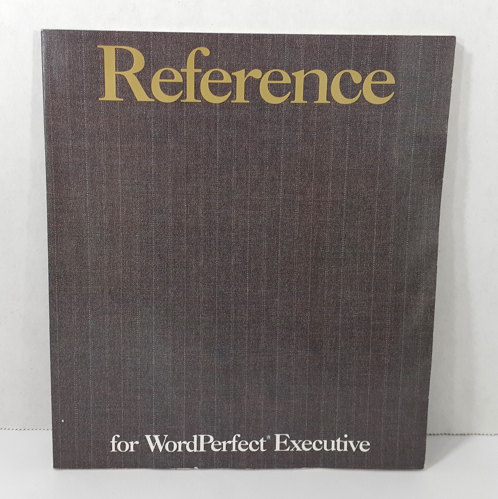 1987 WordPerfect Executive Manuals 3.5″ Floppy Disks w Labels Original Vintage
