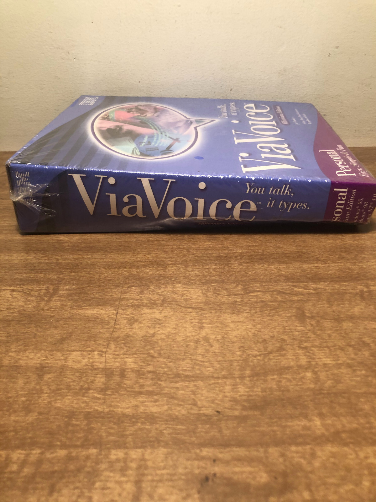 IBM ViaVoice Personal for Windows Millennium Edition You Talk It Types