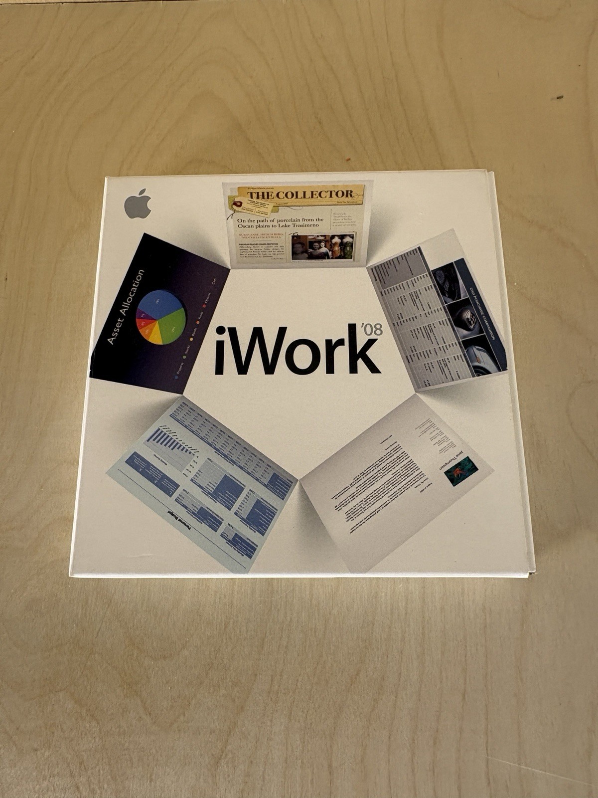 Apple iWork 08 for Mac / MB6247/A – – Keynote, Pages, Numbers