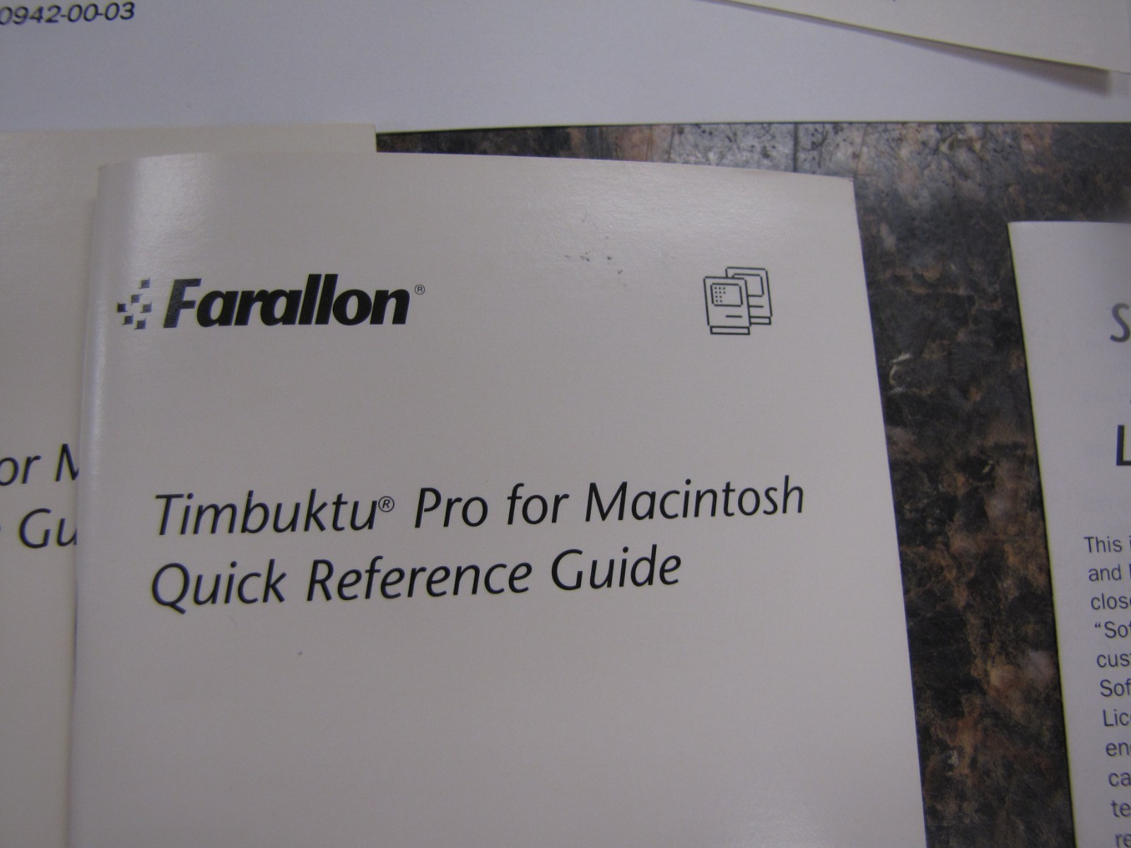 RARE – Farallon Timbuktu Pro 1992 Complete in Big Box Book & 2x 3.5″ Disks -HN10