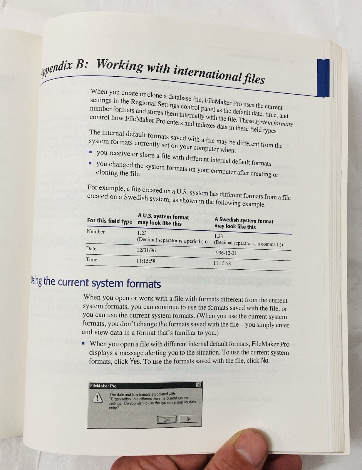 Claris FileMaker Pro User Guide Windows 95 Manual Vintage Database Software