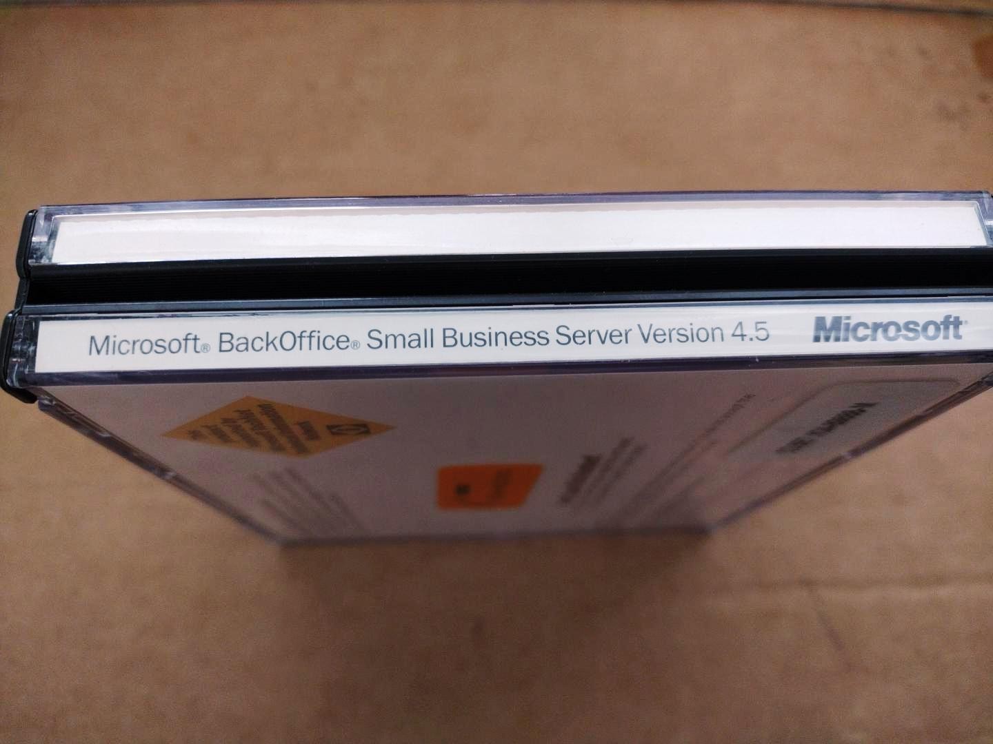 Microsoft BackOffice Small Business Server Version 4.5 w/ CD Key License