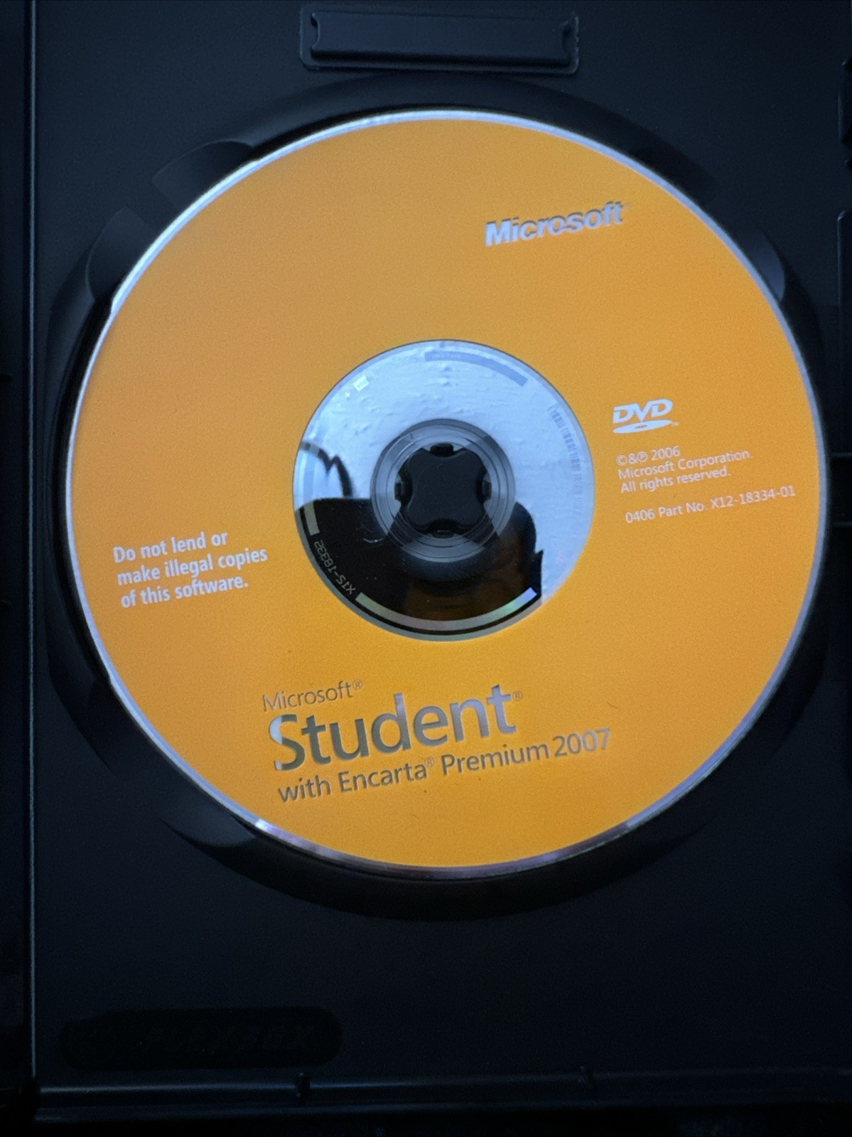 Microsoft Student with Encarta Premium 2007 (DVD ROM, 2006)