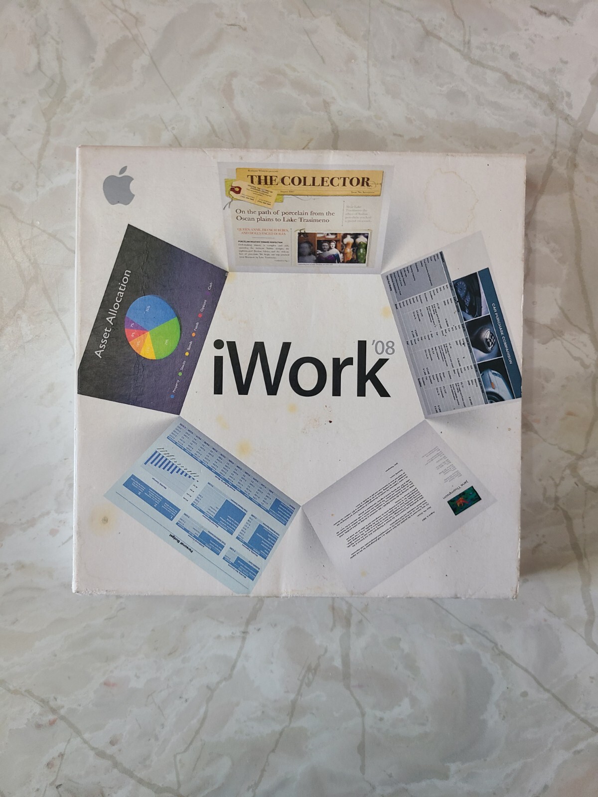 Apple iWork ’08 Retail Macintosh Software MB624Z/A W/ Serial Number