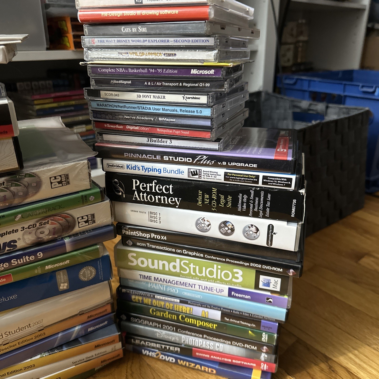 Lot Of 60+ Computer PC Software Windows Adobe Mac Paint Studio TurboTax Office