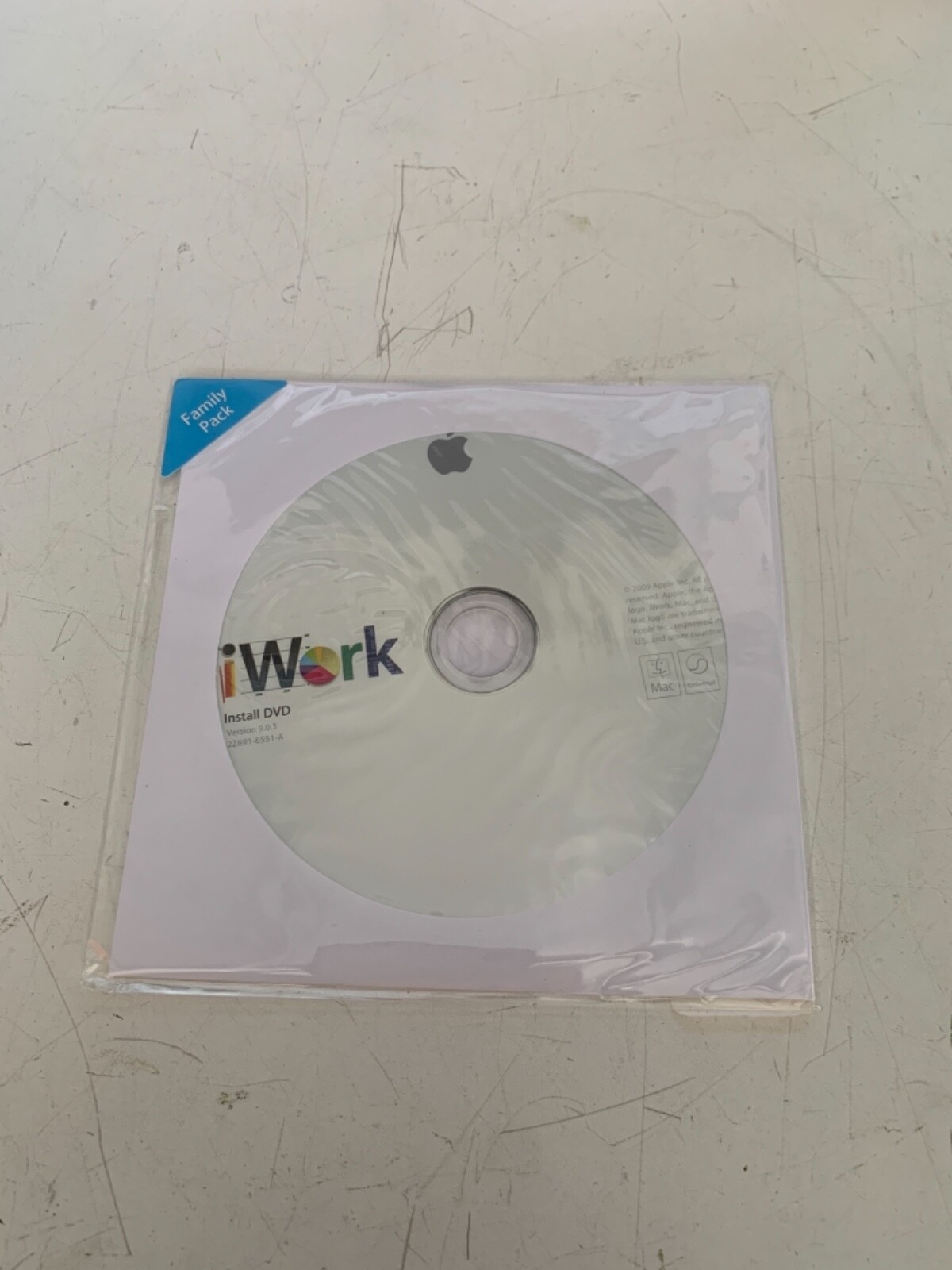 Apple Mac iWork V9.0.3 Install DVD