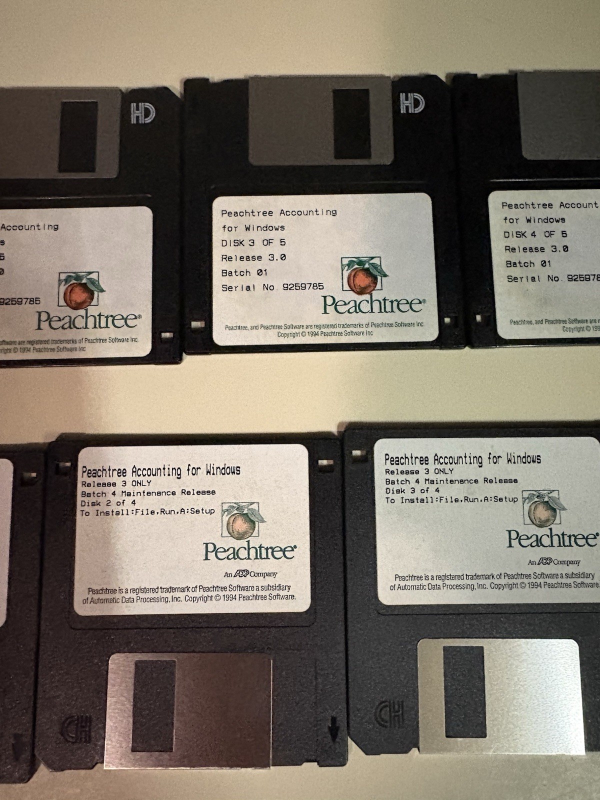 Peachtree Accounting For Windows 3.0 (Used)