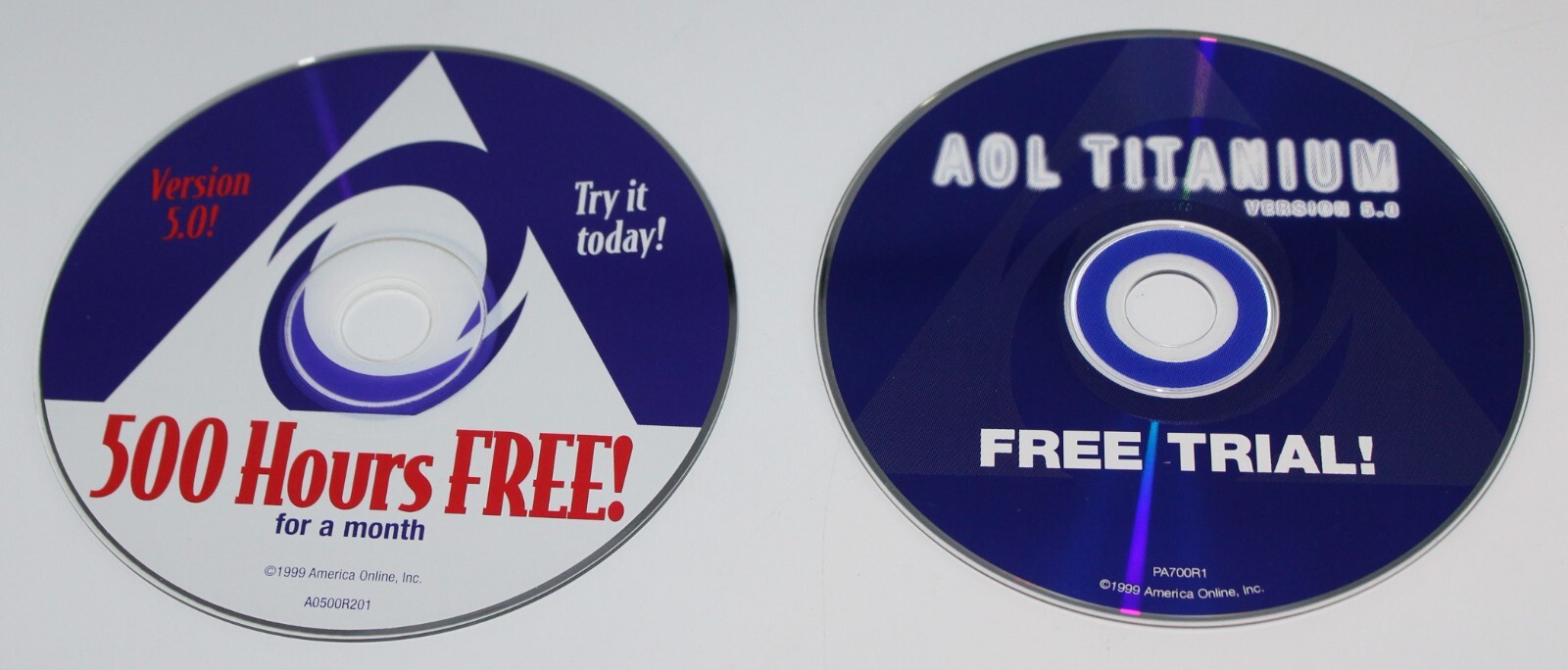 Vintage Internet Service Providers AOL Compuserve WorldNet Others CD PC CD-ROM u