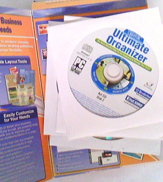✅ Broderbund~Business Suite~w/Calendar Creator~Ultimate Organizer~2008