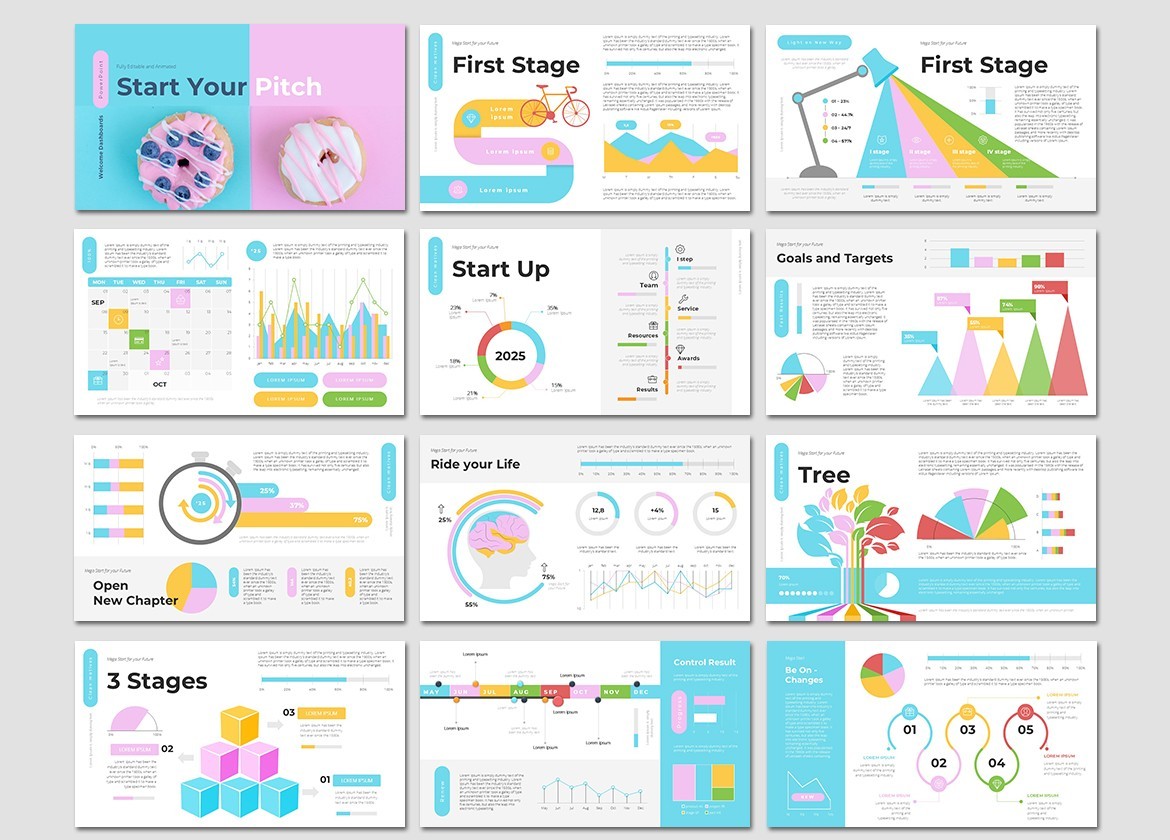 Start Your Pitch deck PowerPoint Presentation Template