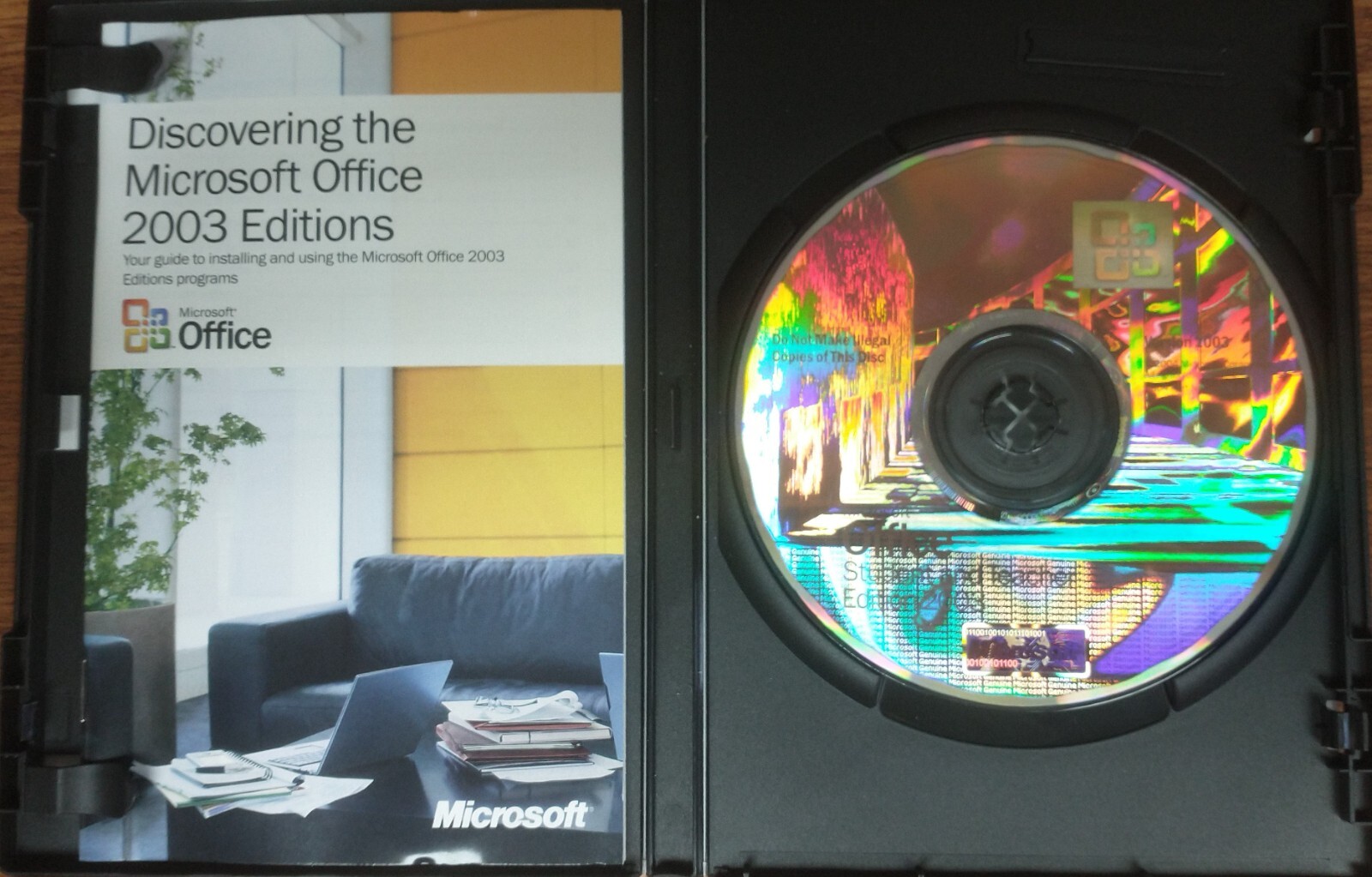 Genuine Microsoft MS Office Student and Teacher Edition 2003 w Product Key