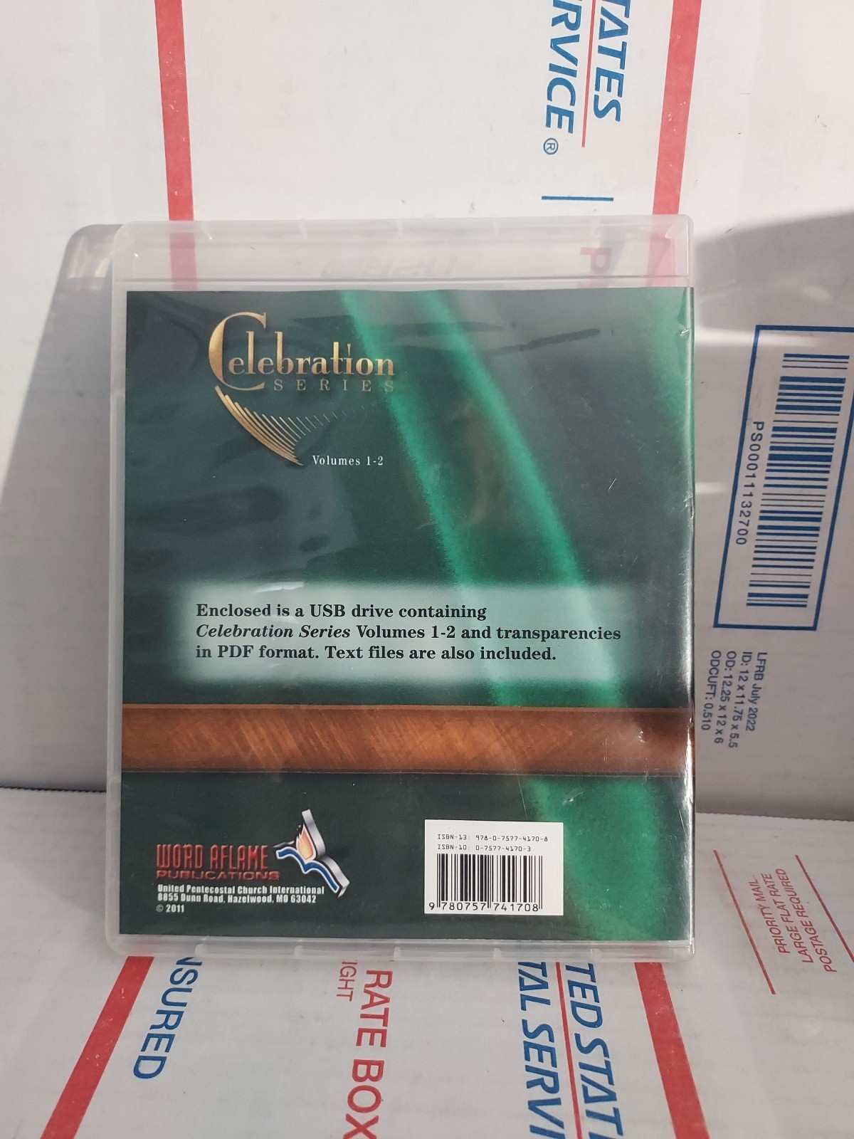 Word Aflame Celebration Series Volume 1-2 USB Drive No Keycode Good Used – #162